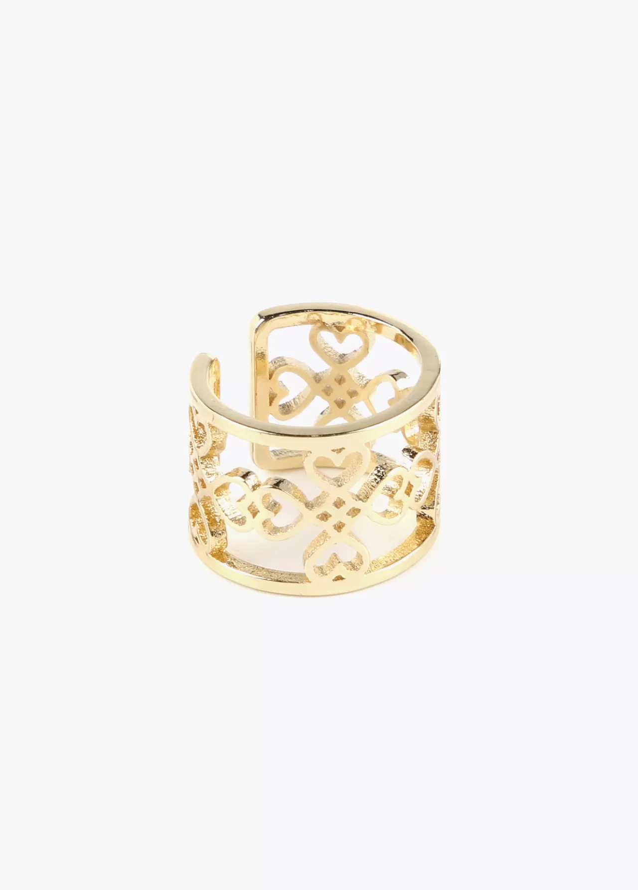 Lola Casademunt Anillo corazones infinitos DORADO Discount