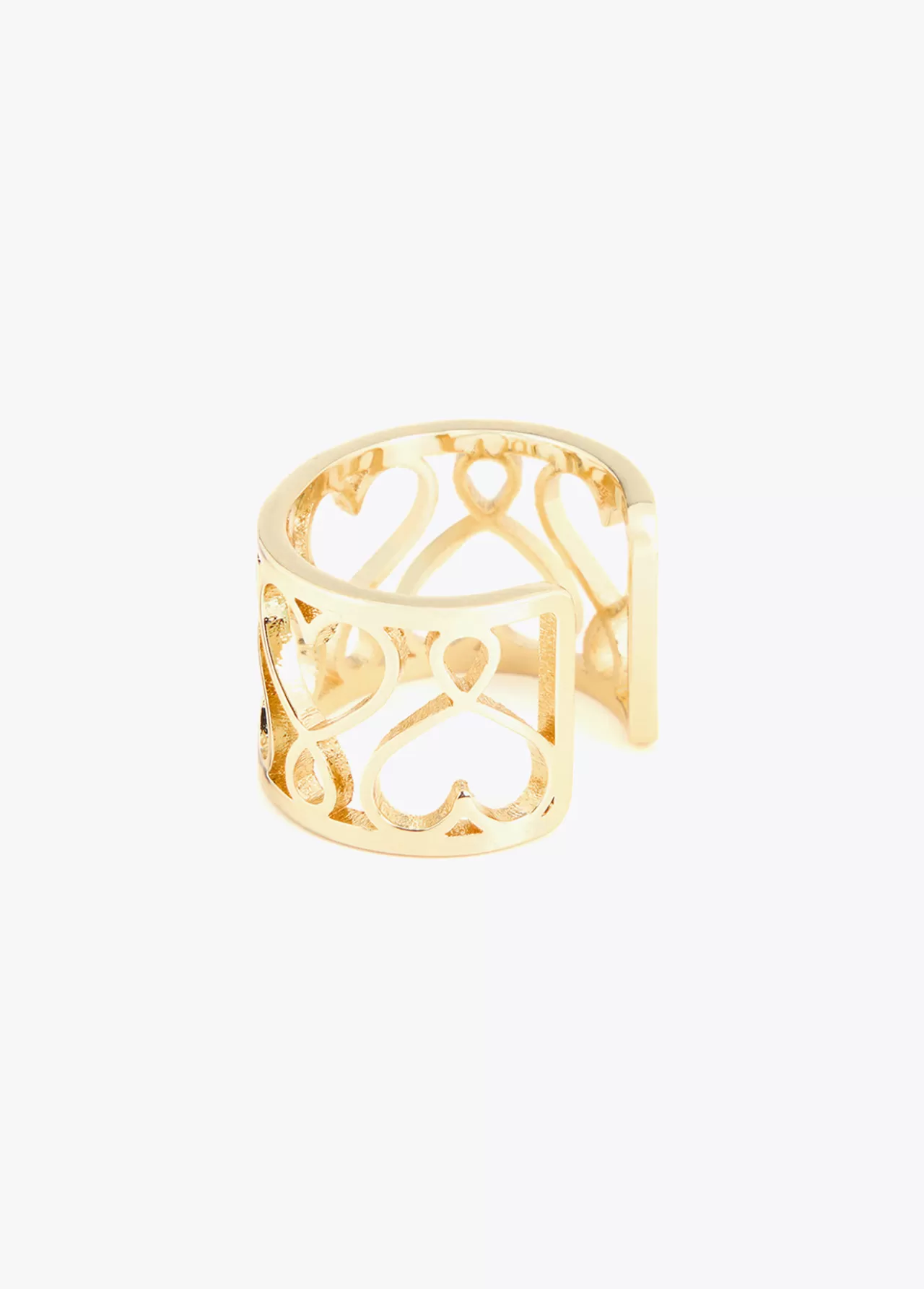 Lola Casademunt Anillo corazones infinitos maxi DORADO Cheap