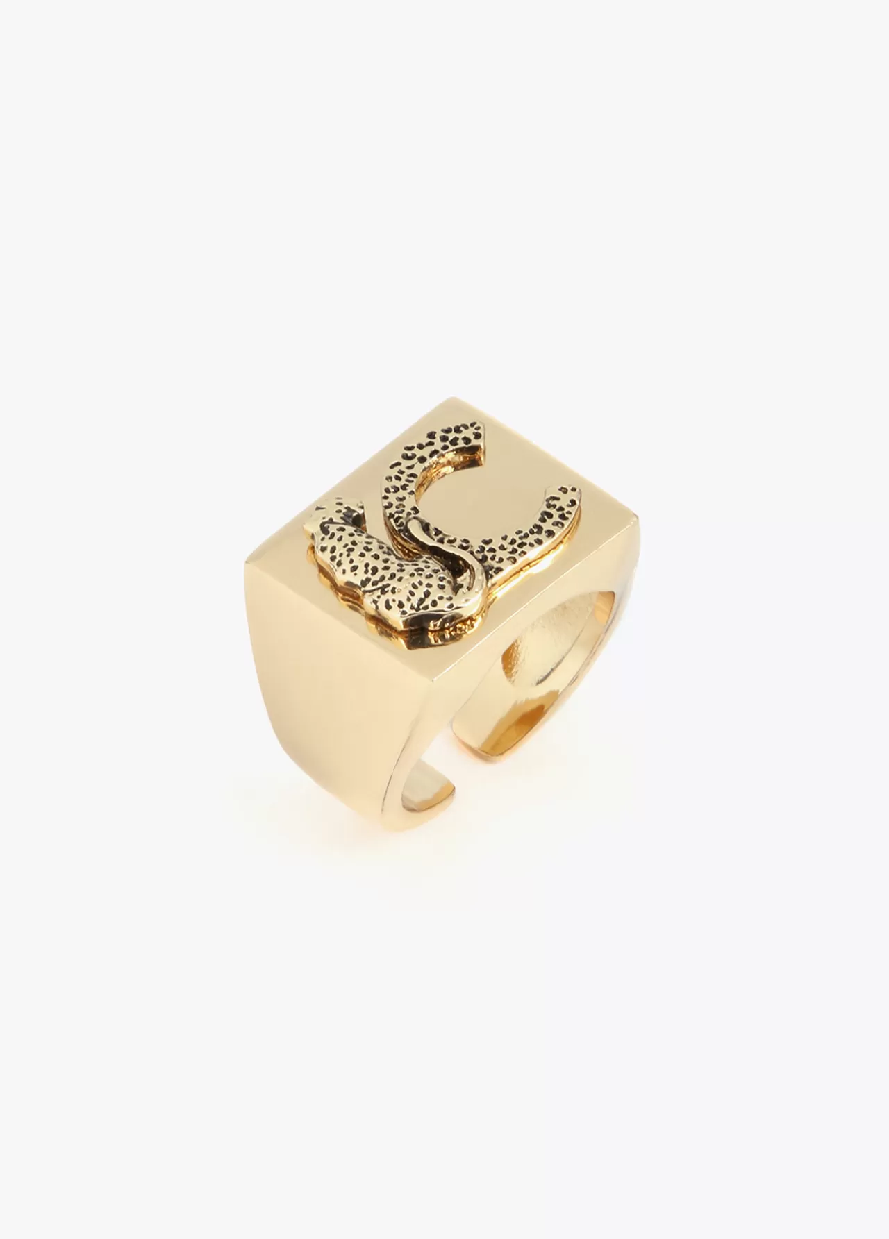 Lola Casademunt Anillo sello con logo animal OROVIEJO Shop