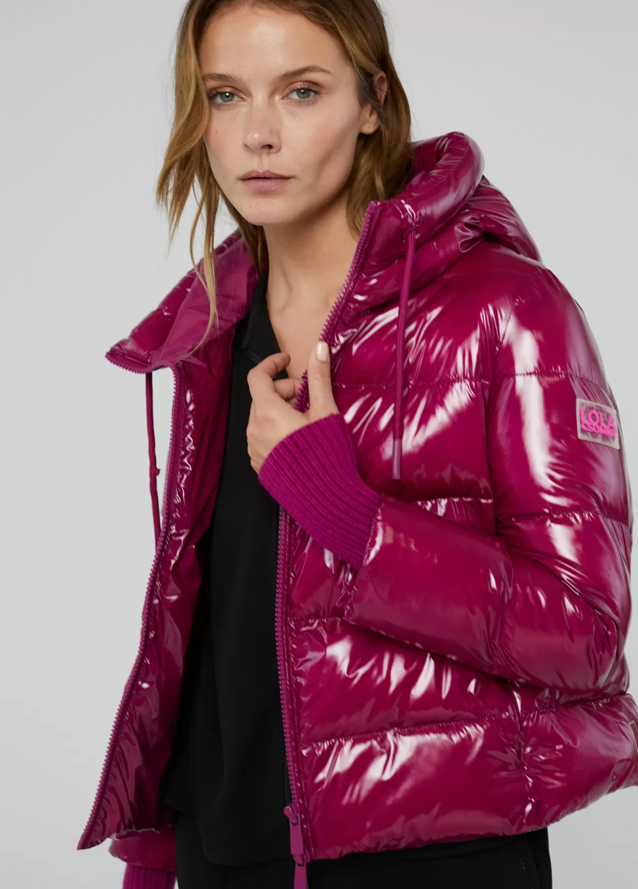 Lola Casademunt Anorak acolchado BURDEOS Hot