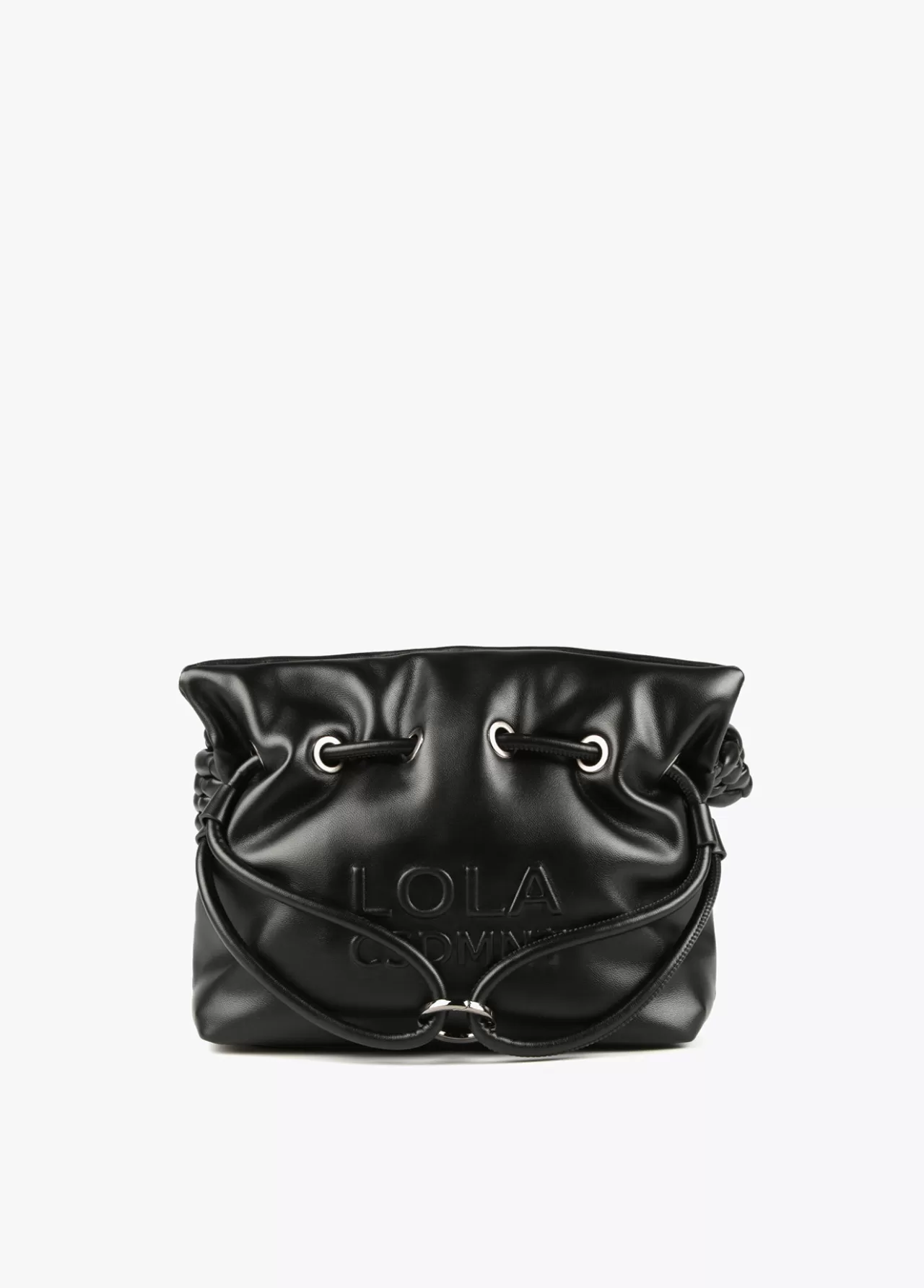 Lola Casademunt Bandolera asa trenzada NEGRO Store