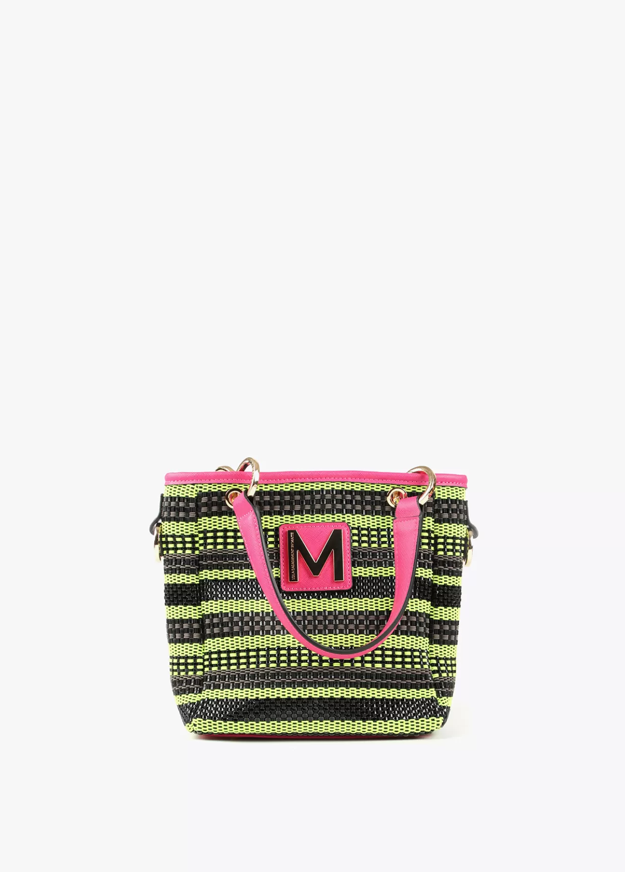 Lola Casademunt Bolso bandolera bicolor VERDE-NEGRO Cheap