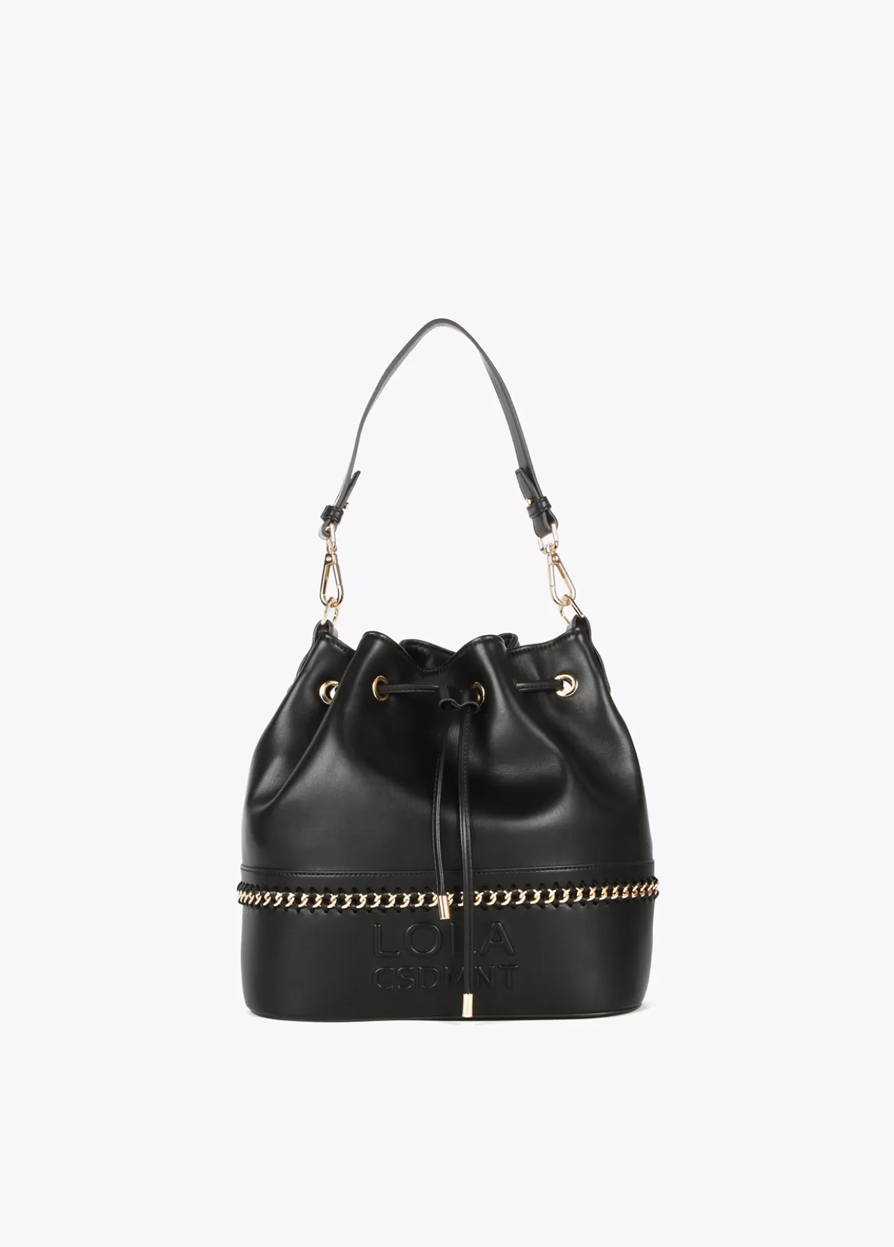 Lola Casademunt Bolso bombonera NEGRO Sale