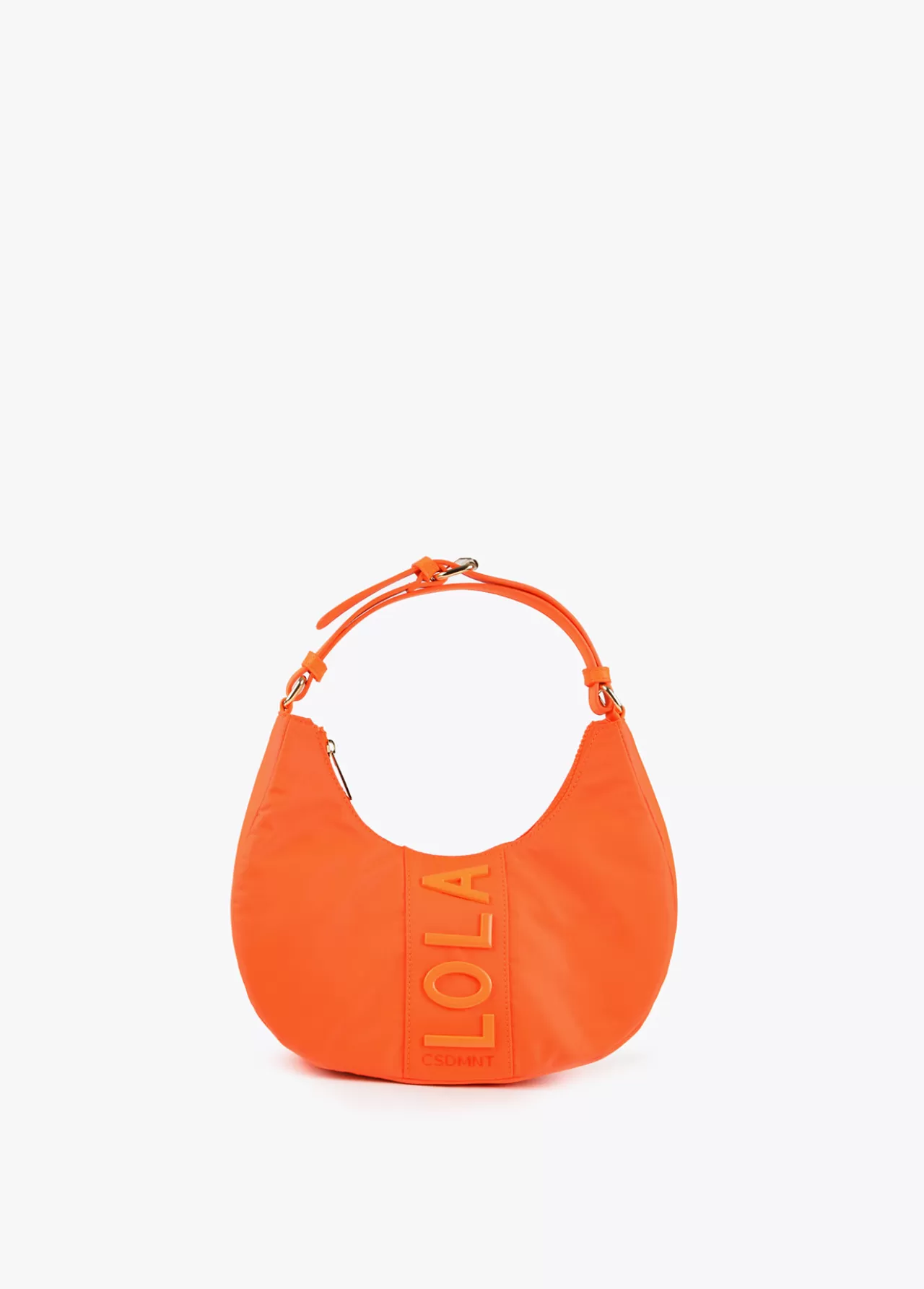 Lola Casademunt Bolso media luna fluor FUCSIA Discount