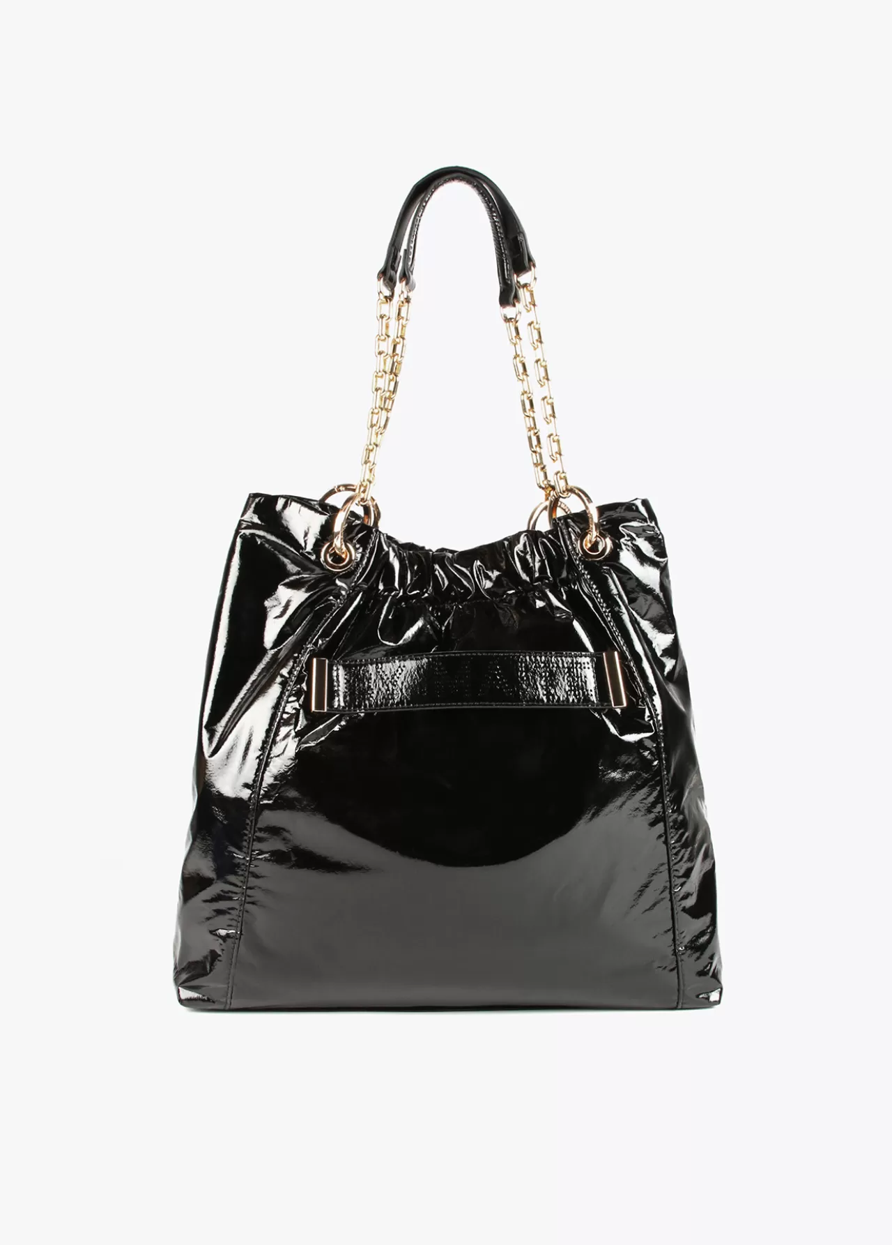 Lola Casademunt Bolso shopper brillante NEGRO Best