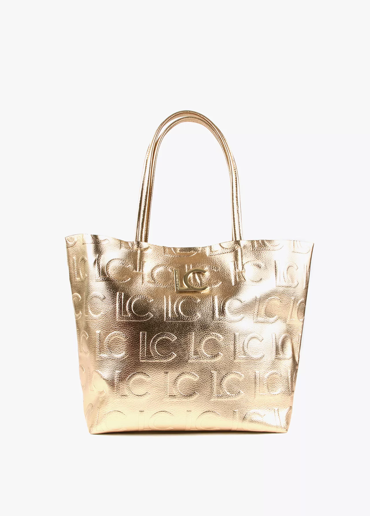 Lola Casademunt Bolso shopper metalizado DORADO Online