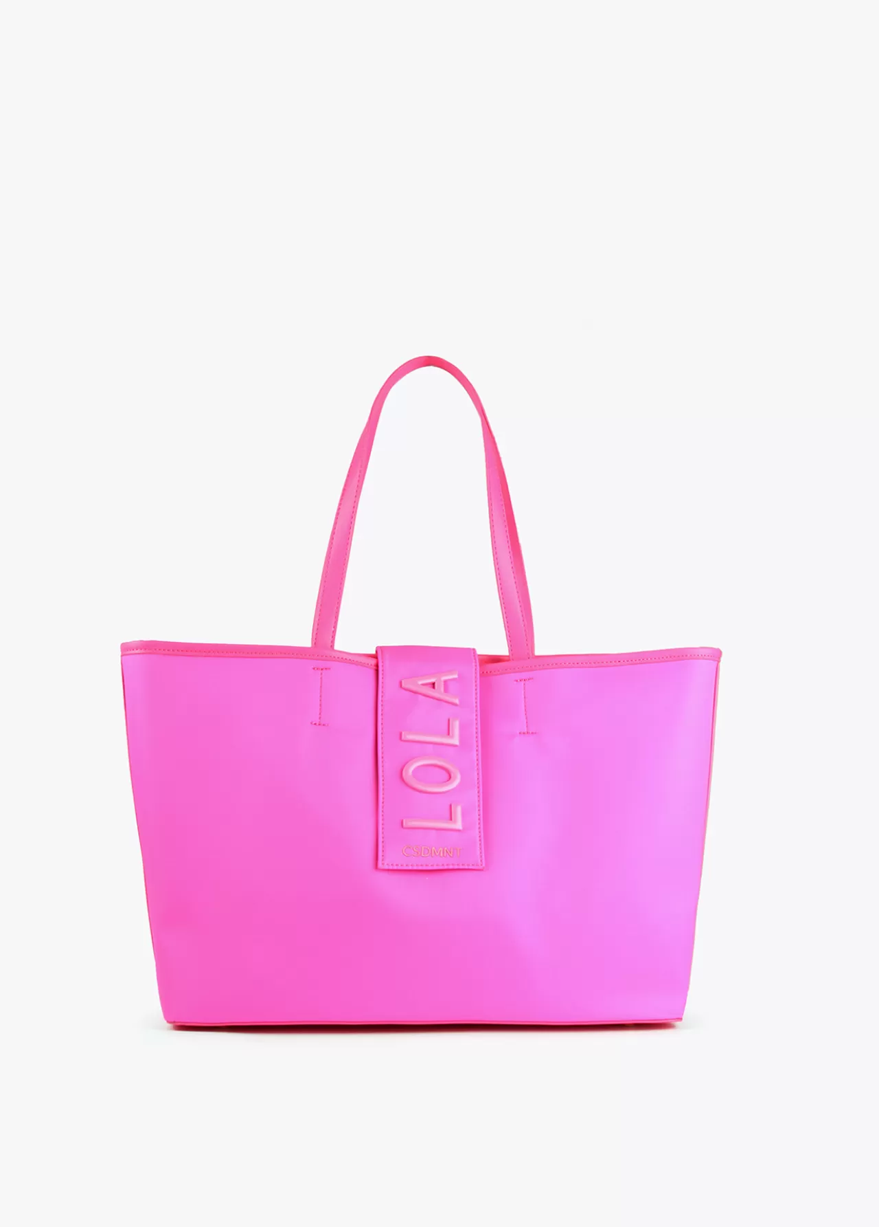 Lola Casademunt Bolso shopper nylon fluor FUCSIA Shop