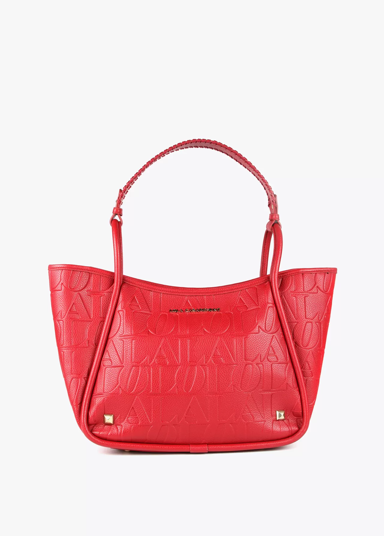 Lola Casademunt Bolso tipo shopper grabado NEGRO Cheap