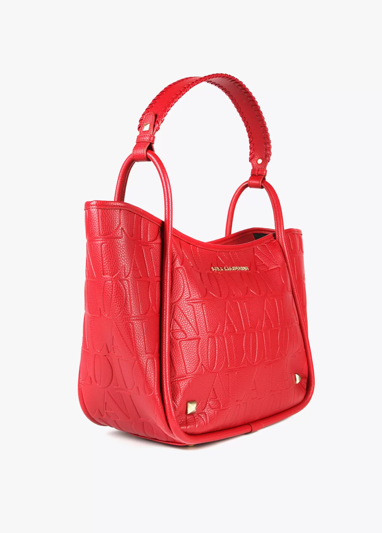 Lola Casademunt Bolso tipo shopper grabado NEGRO Cheap