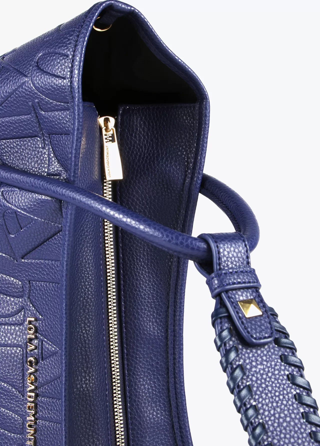 Lola Casademunt Bolso tipo shopper grabado NEGRO Sale