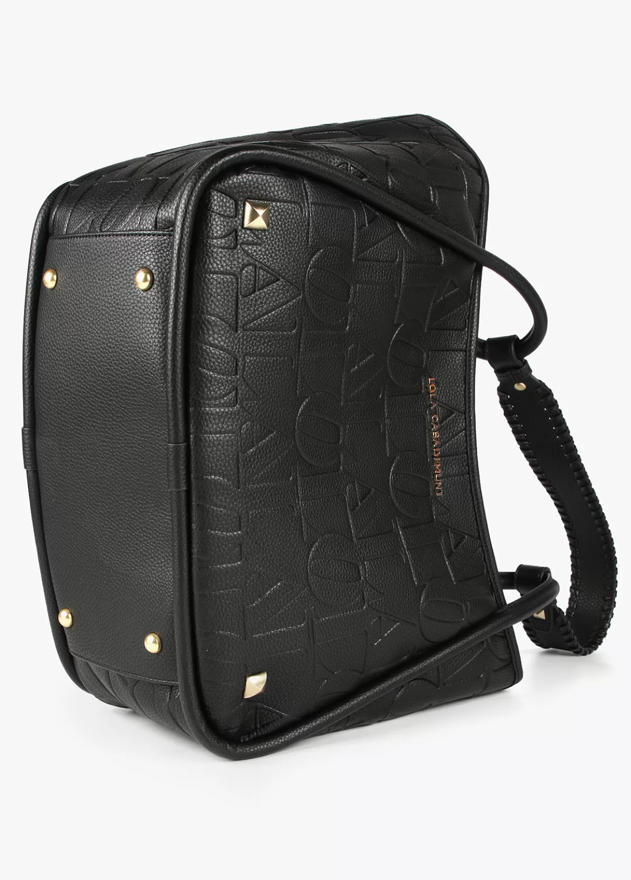 Lola Casademunt Bolso tipo shopper grabado NEGRO Cheap