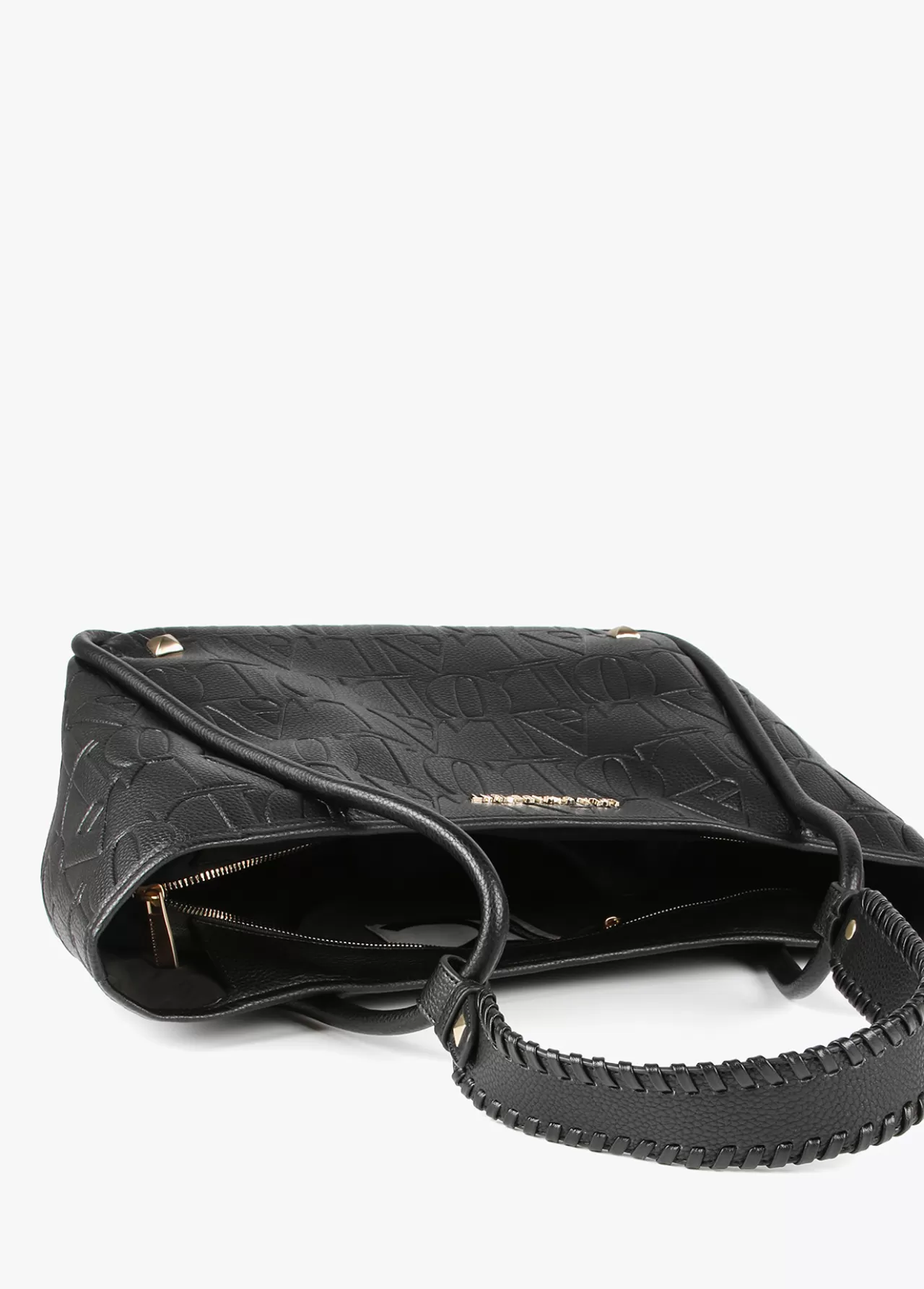 Lola Casademunt Bolso tipo shopper grabado NEGRO Cheap