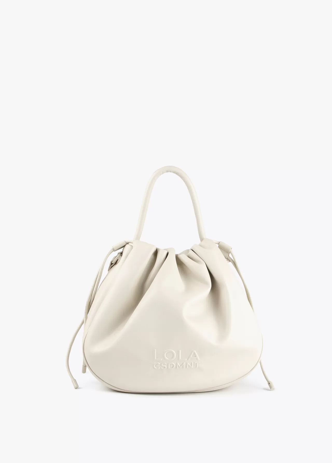 Lola Casademunt Bolso tipo shopper semicirular DORADO Best Sale