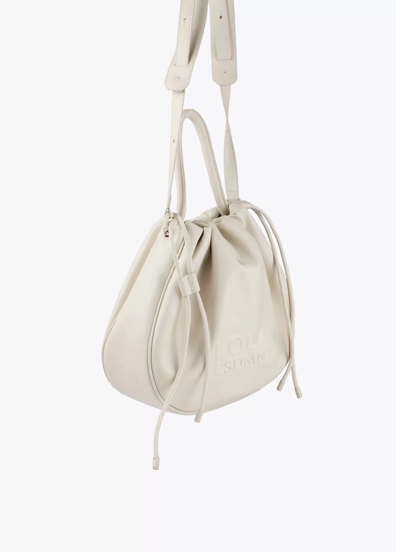 Lola Casademunt Bolso tipo shopper semicirular DORADO Best Sale