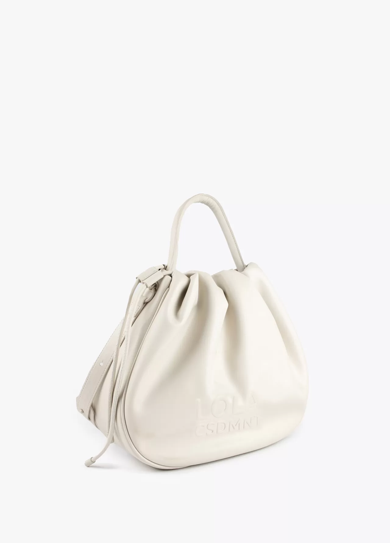 Lola Casademunt Bolso tipo shopper semicirular DORADO Best Sale