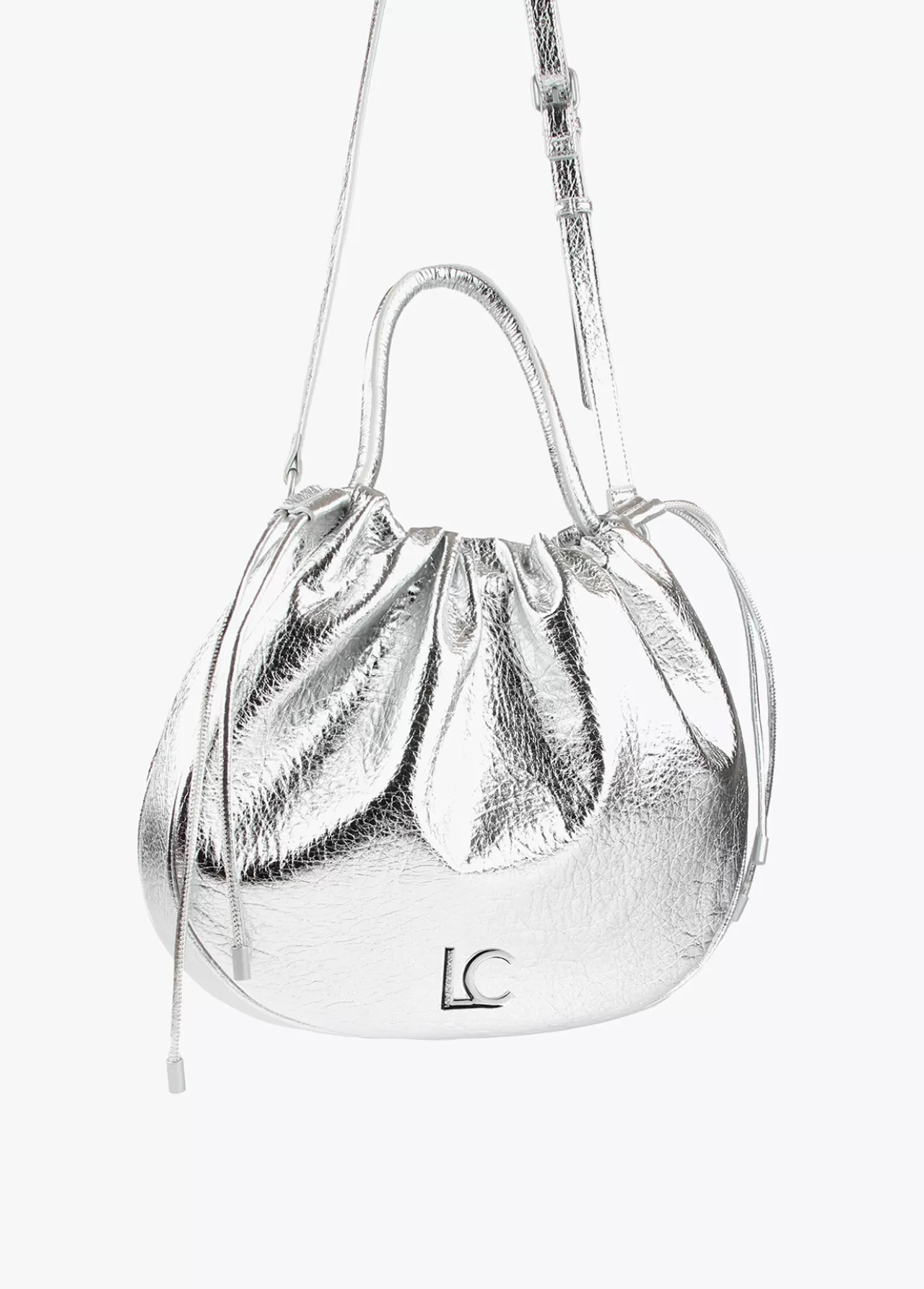 Lola Casademunt Bolso tipo shopper semicirular DORADO Cheap