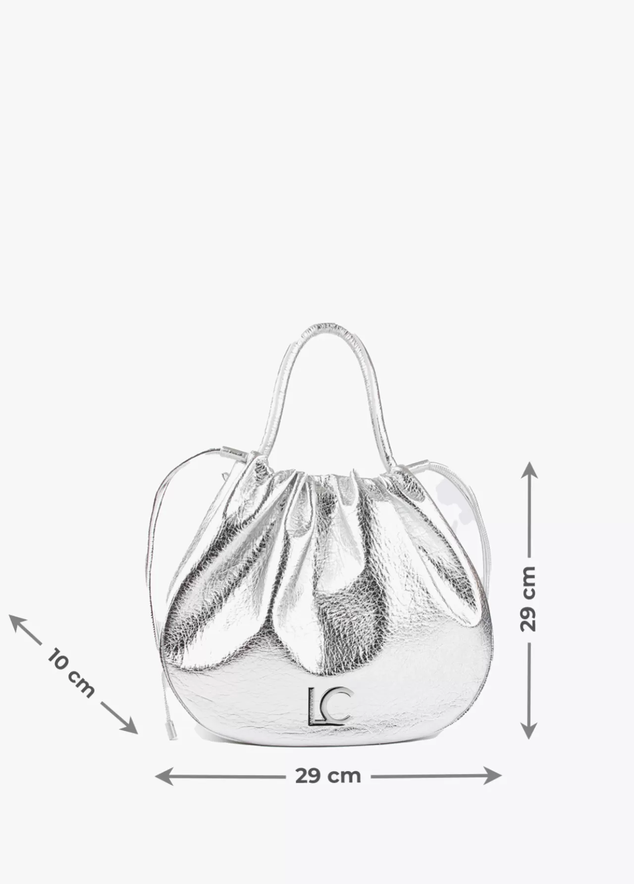 Lola Casademunt Bolso tipo shopper semicirular DORADO Cheap