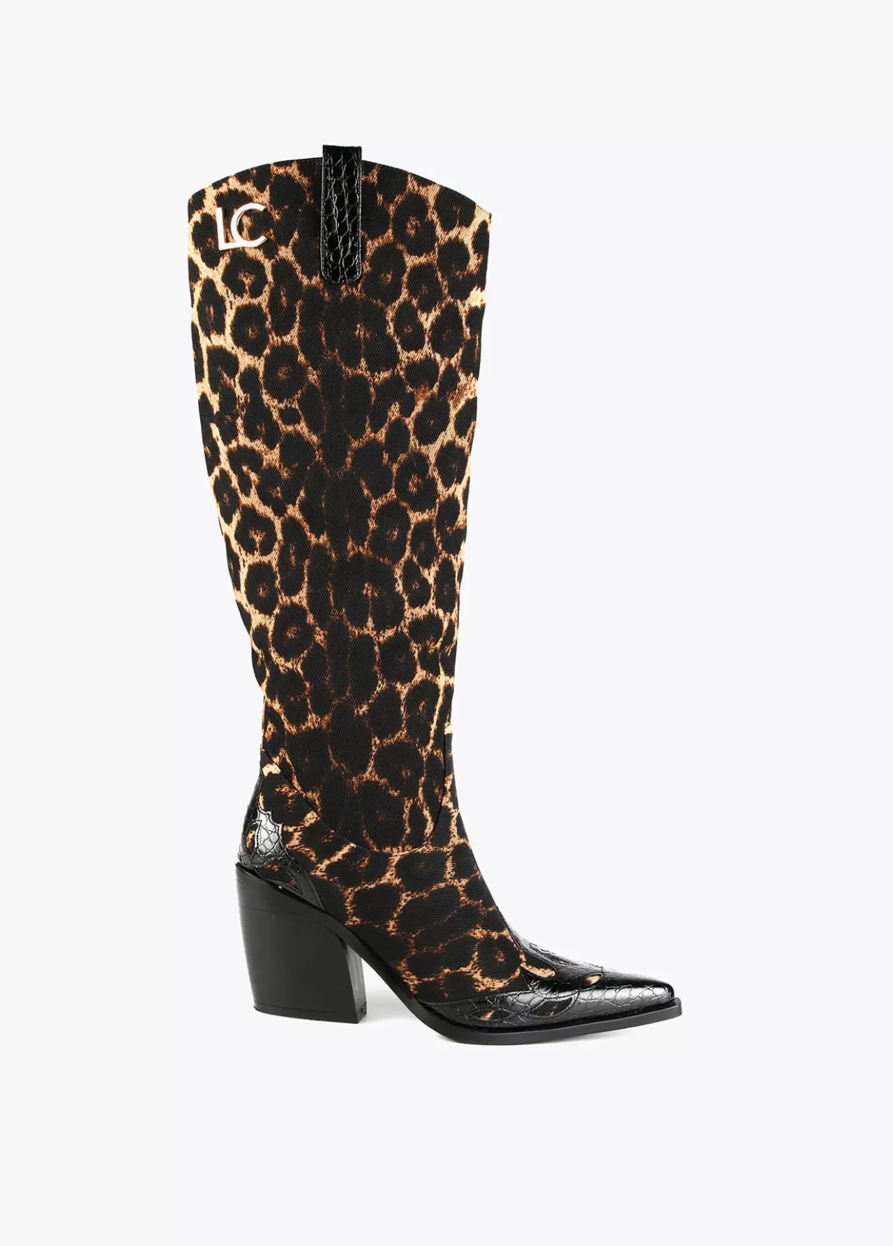 Lola Casademunt Bota cowboy leopardo |  COLECCIÓN LOLA | Lola Casademunt ESTAMPADO Online