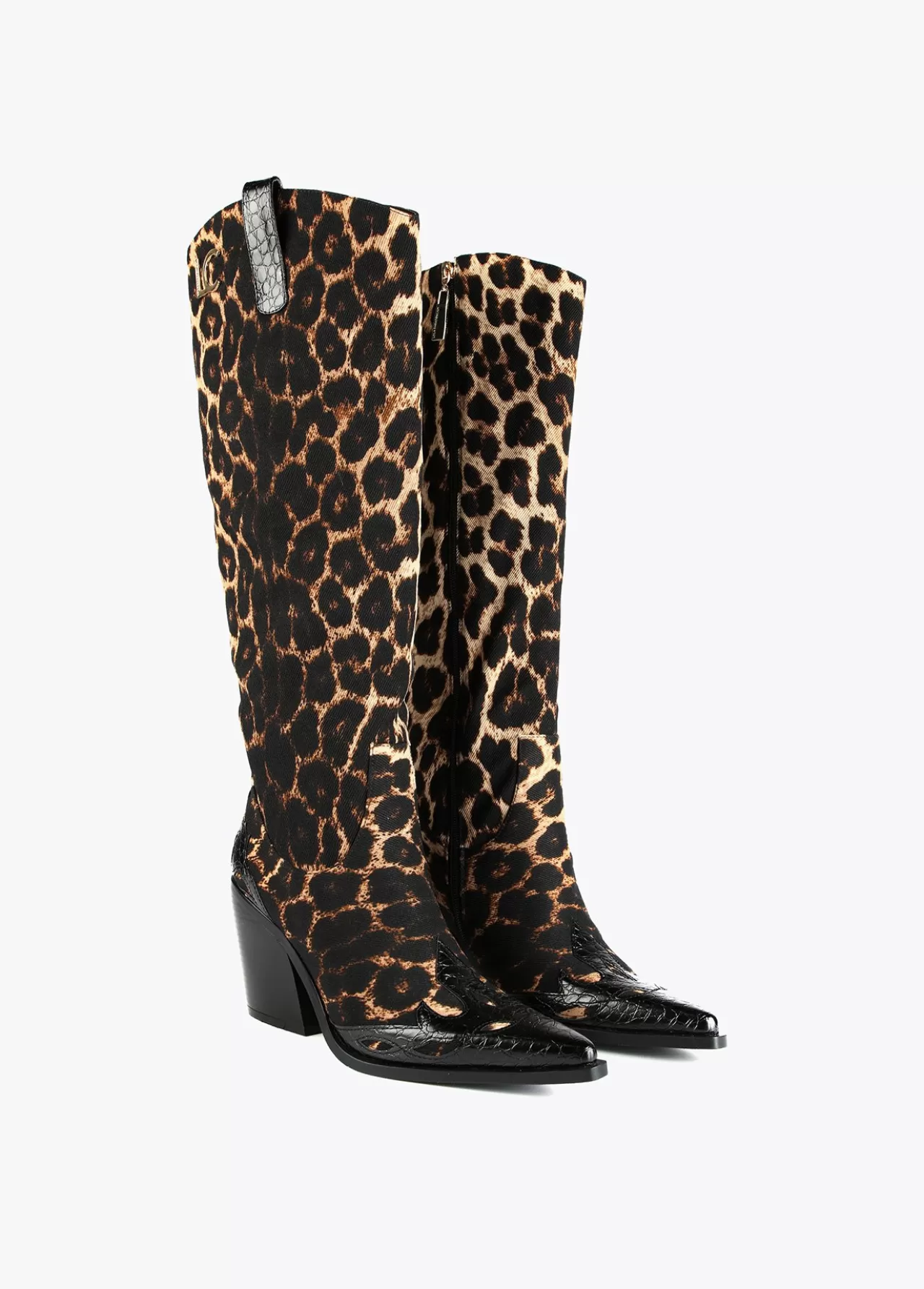 Lola Casademunt Bota cowboy leopardo |  COLECCIÓN LOLA | Lola Casademunt ESTAMPADO Online