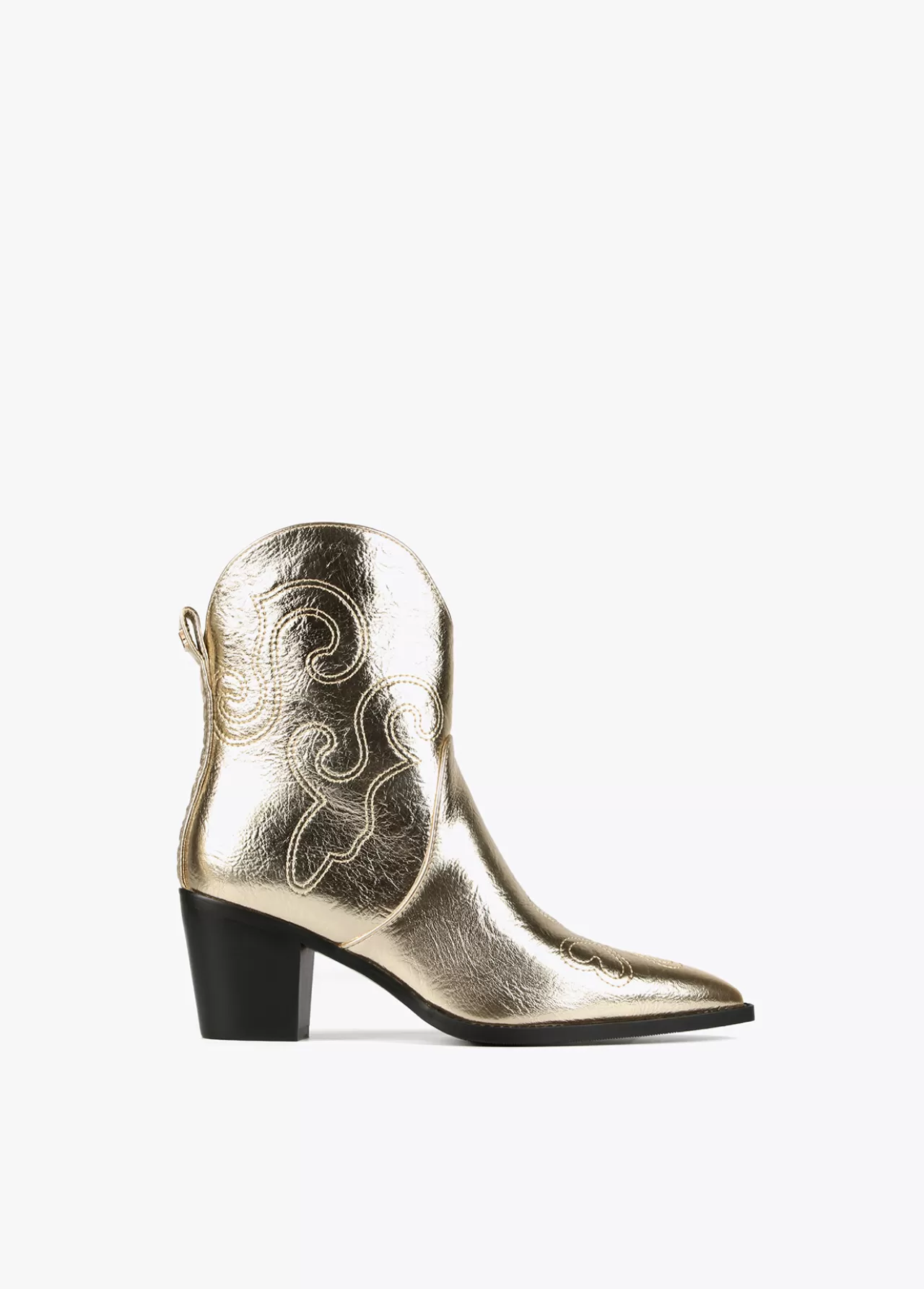 Lola Casademunt Botín estilo cowboy PLATEADO Cheap