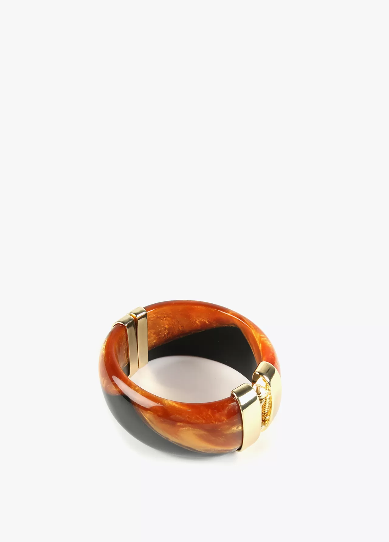 Lola Casademunt Brazalete estilo etnico MARRON Fashion