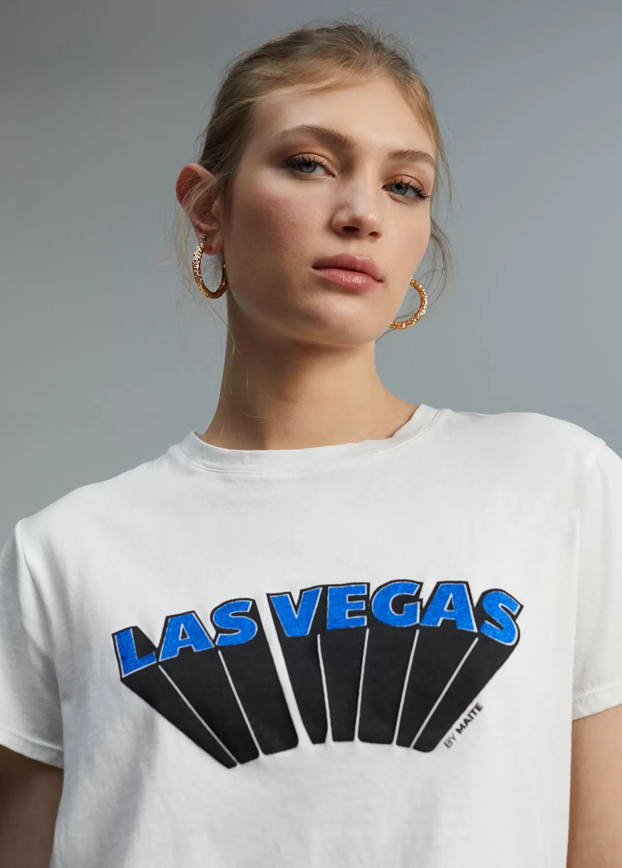 Lola Casademunt Camiseta Las Vegas BLANCO Best