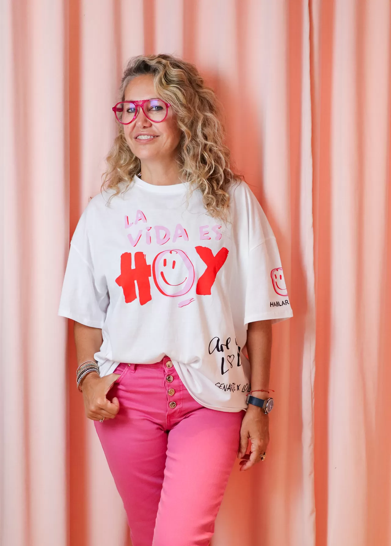 Lola Casademunt Camiseta Princesa Girona BLANCO Cheap