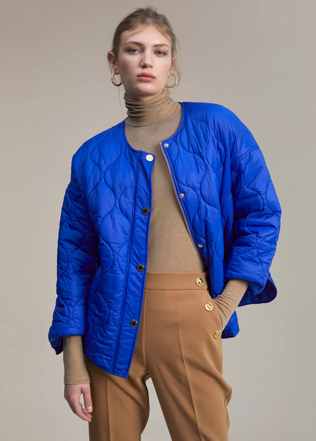 Lola Casademunt Chaqueta acolchada AZULELECTRICO Flash Sale