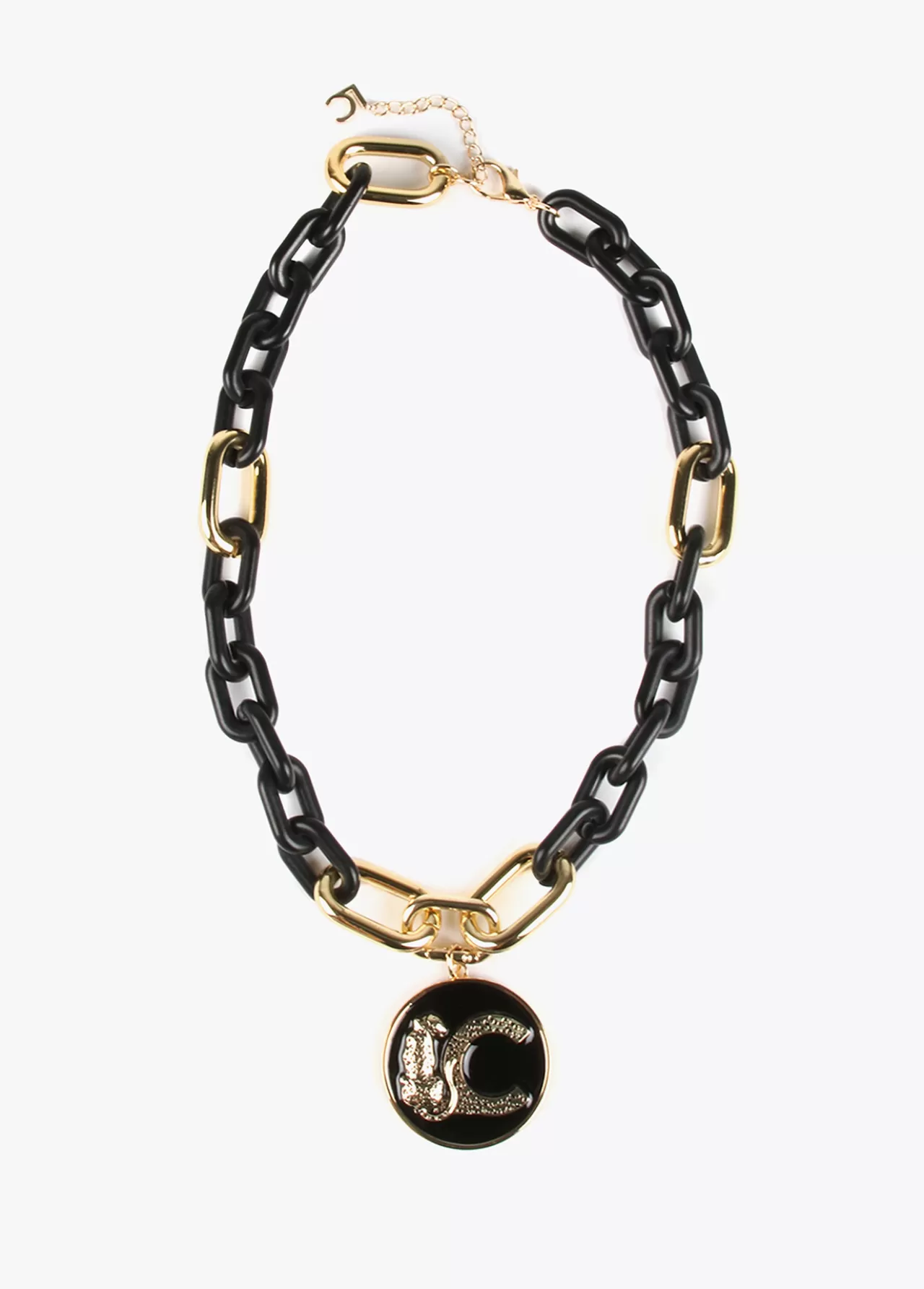 Lola Casademunt Collar con medallón METAL-NEGRO Online