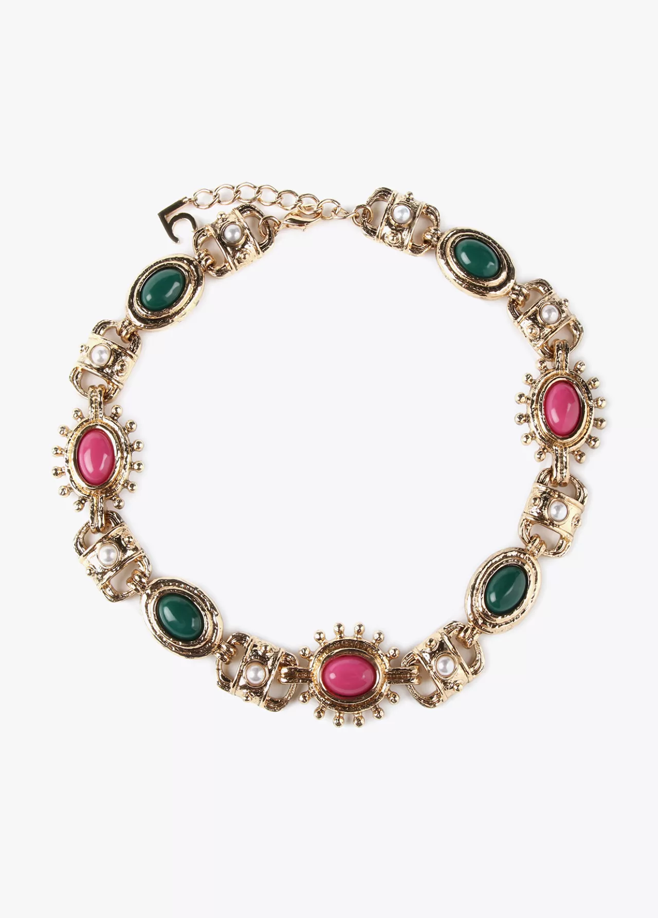 Lola Casademunt Collar gargantilla piedras METAL-MULTICOLOR Hot