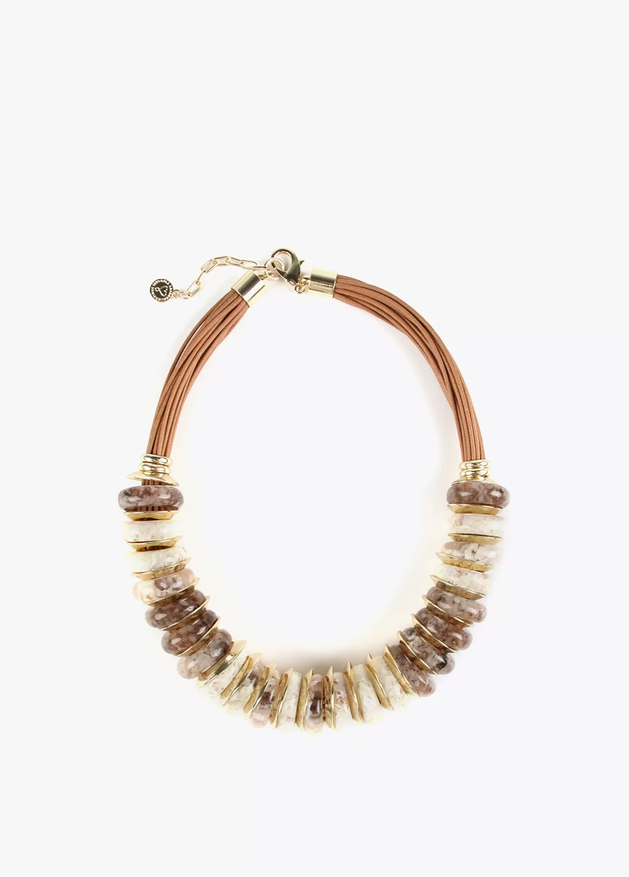 Lola Casademunt Collar multi piezas MARRON Shop