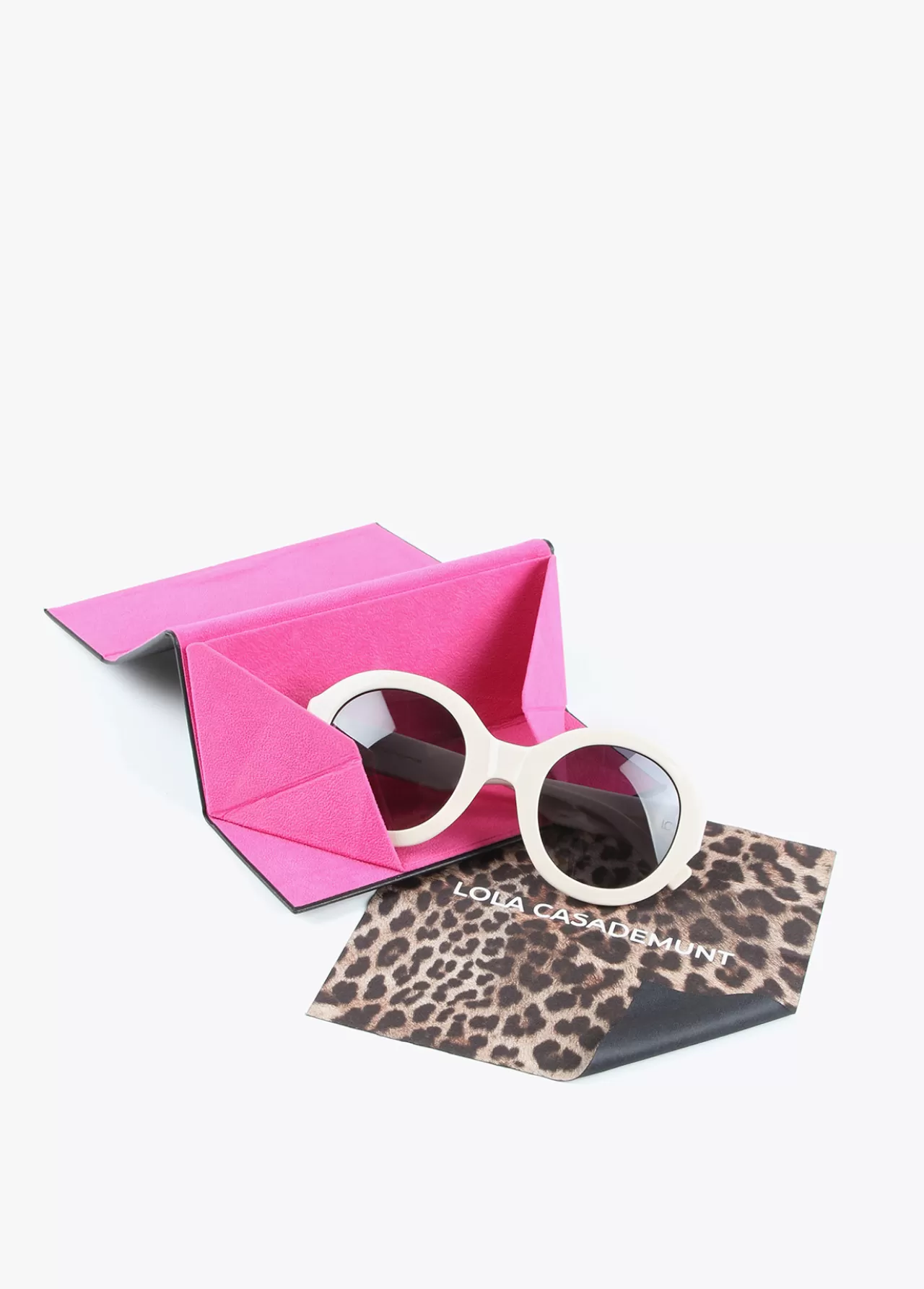 Lola Casademunt Gafas de sol redondas NEGRO Outlet