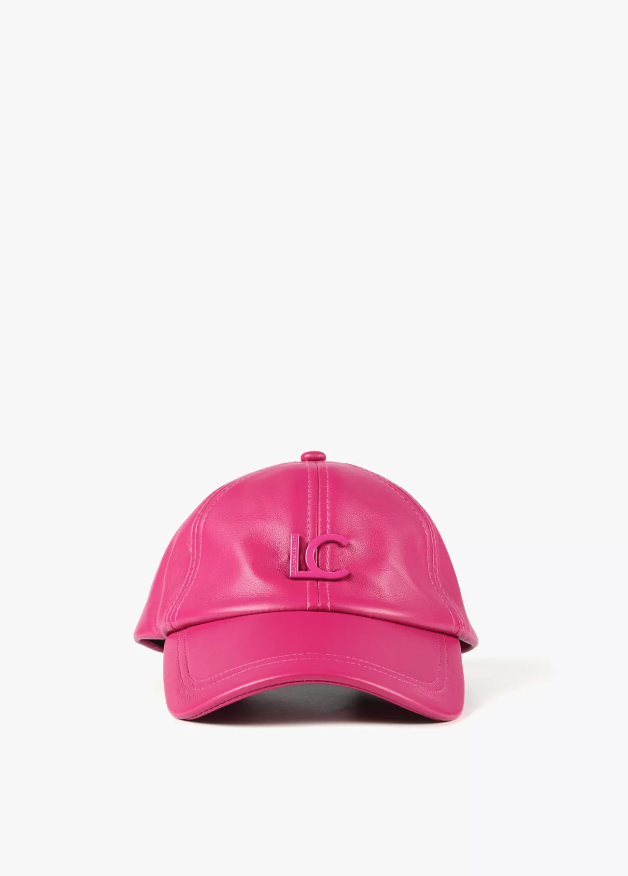 Lola Casademunt Gorra efecto piel ROSA Store