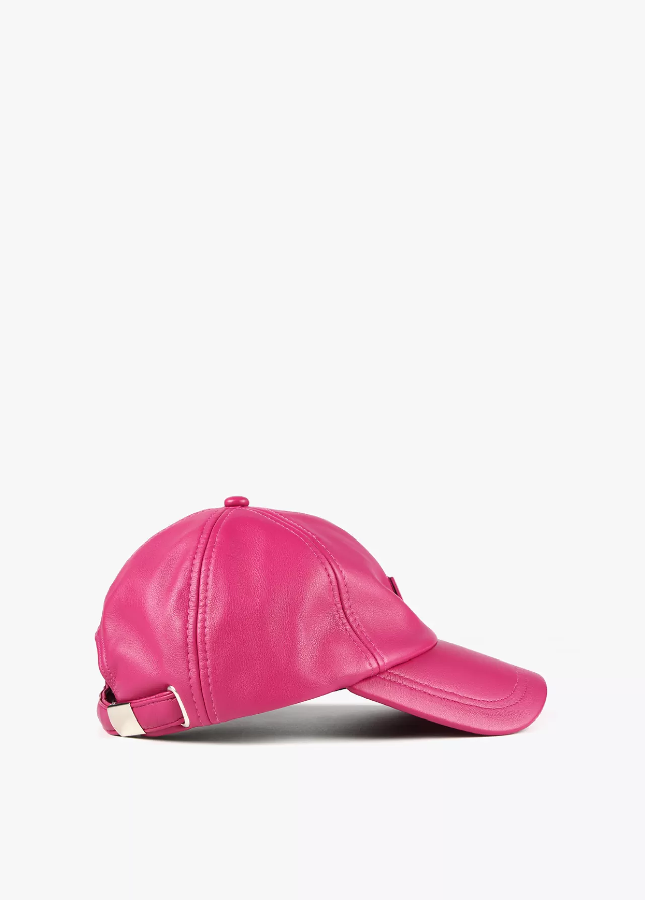 Lola Casademunt Gorra efecto piel ROSA Store