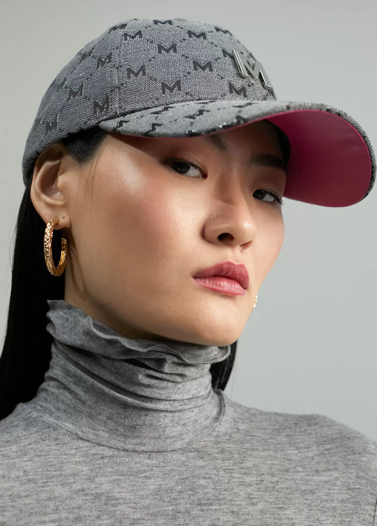 Lola Casademunt Gorra gris GRIS-NEGRO Flash Sale