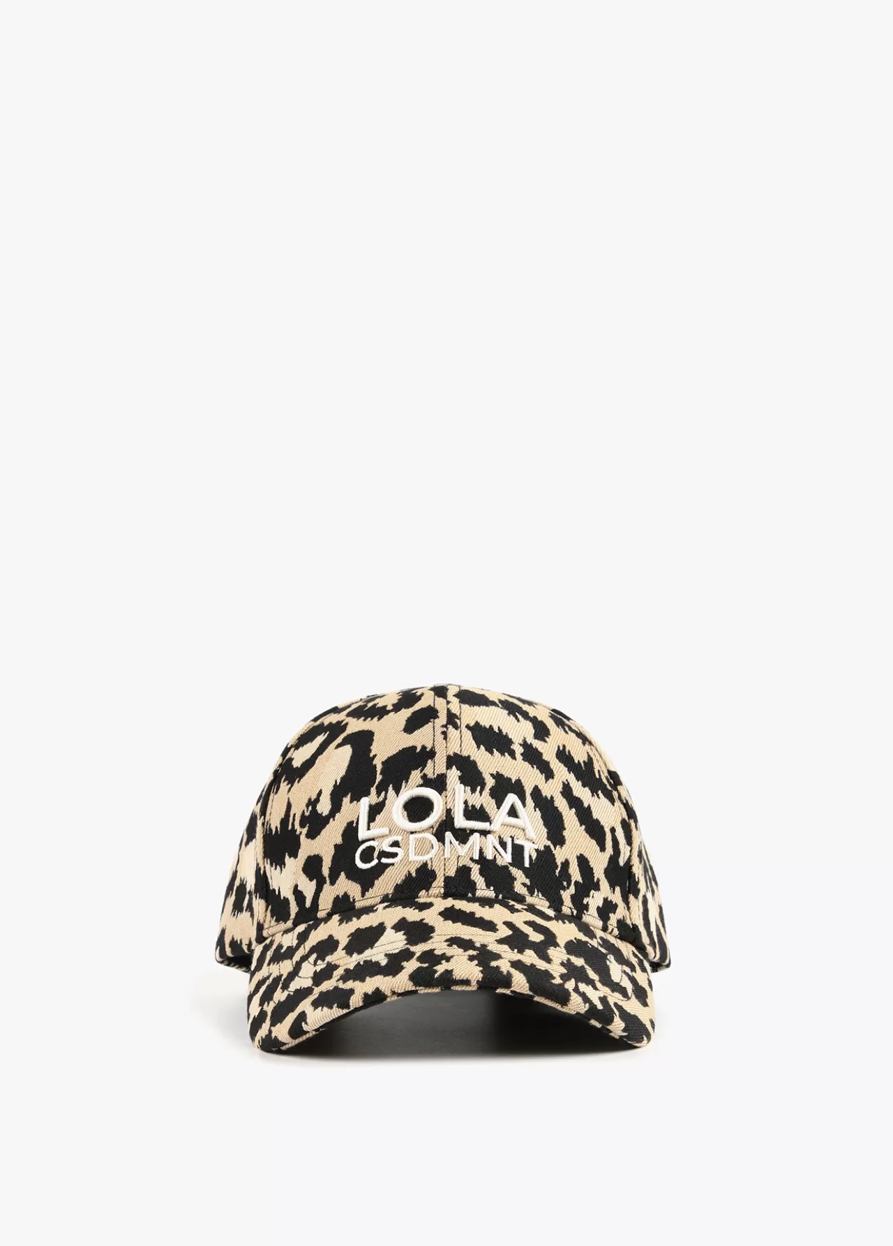 Lola Casademunt Gorra visera animal print CRUDO-MARRON Hot