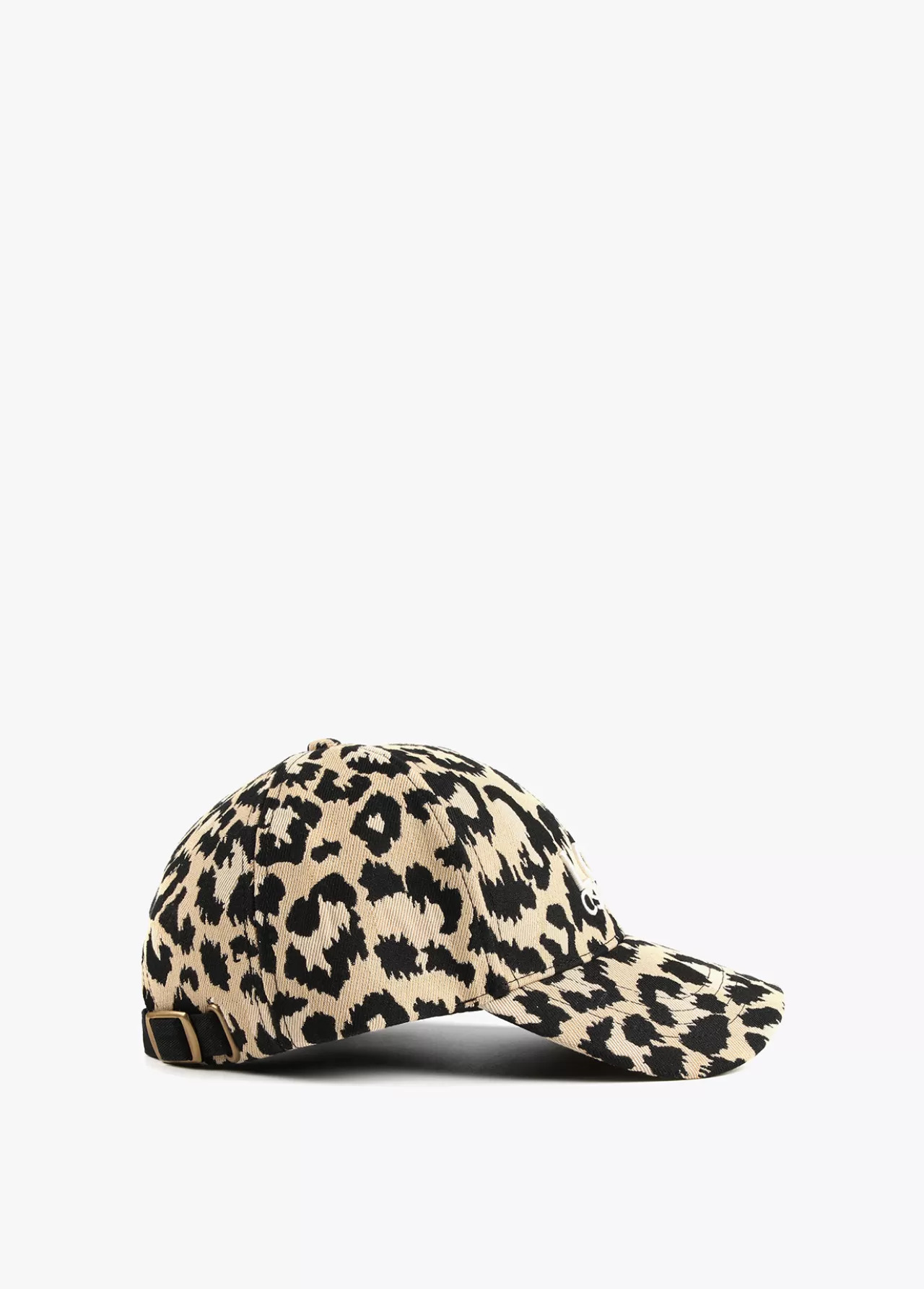 Lola Casademunt Gorra visera animal print CRUDO-MARRON Hot