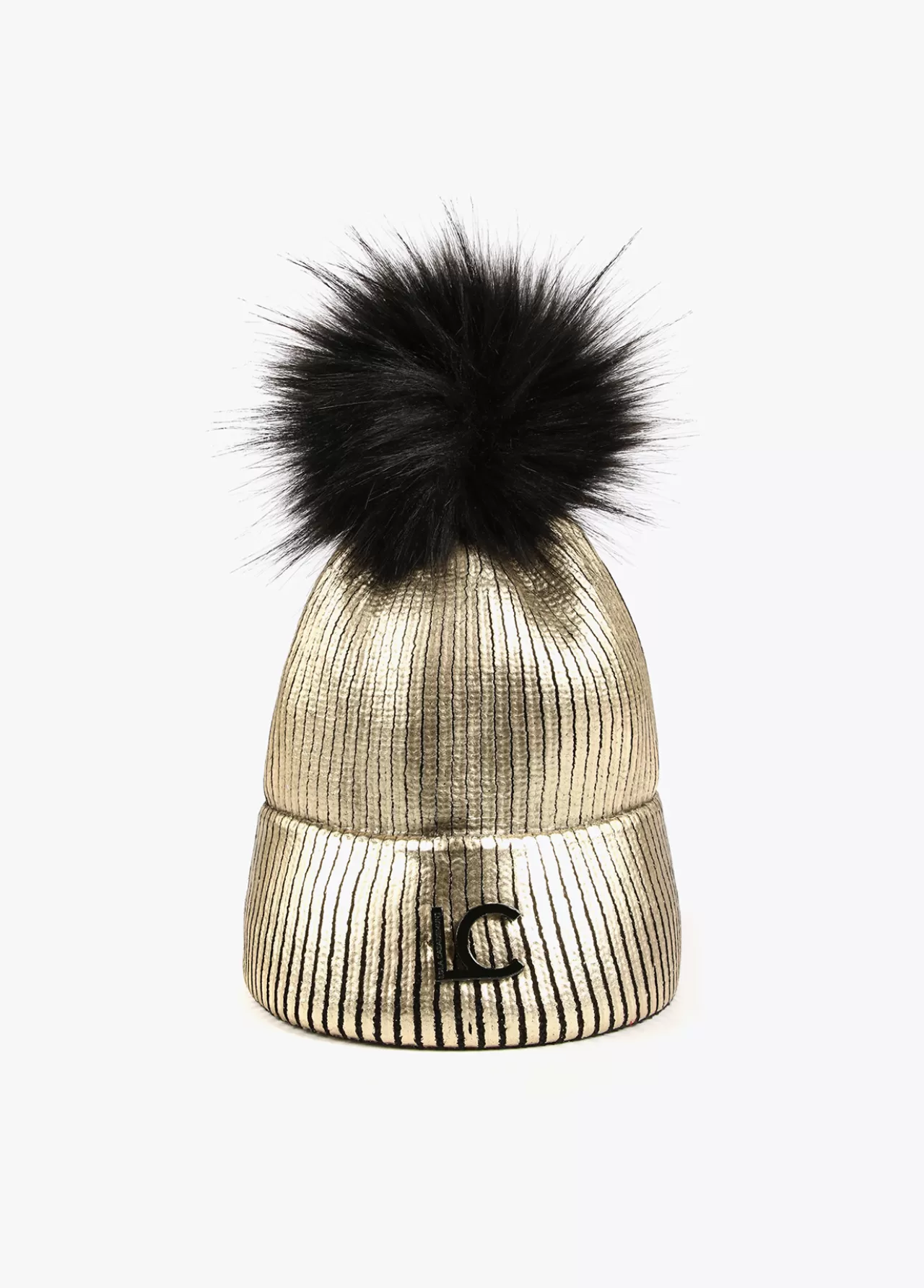 Lola Casademunt Gorro DORADO Best Sale