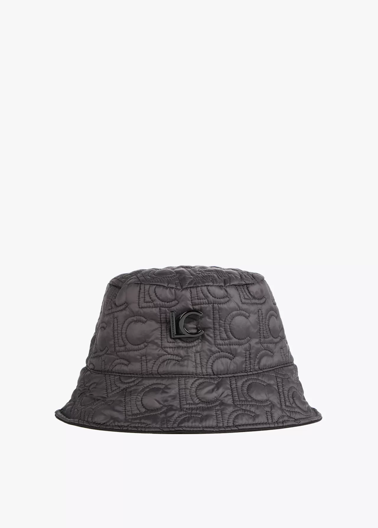 Lola Casademunt Gorro tipo bucket acolchado NEGRO Best