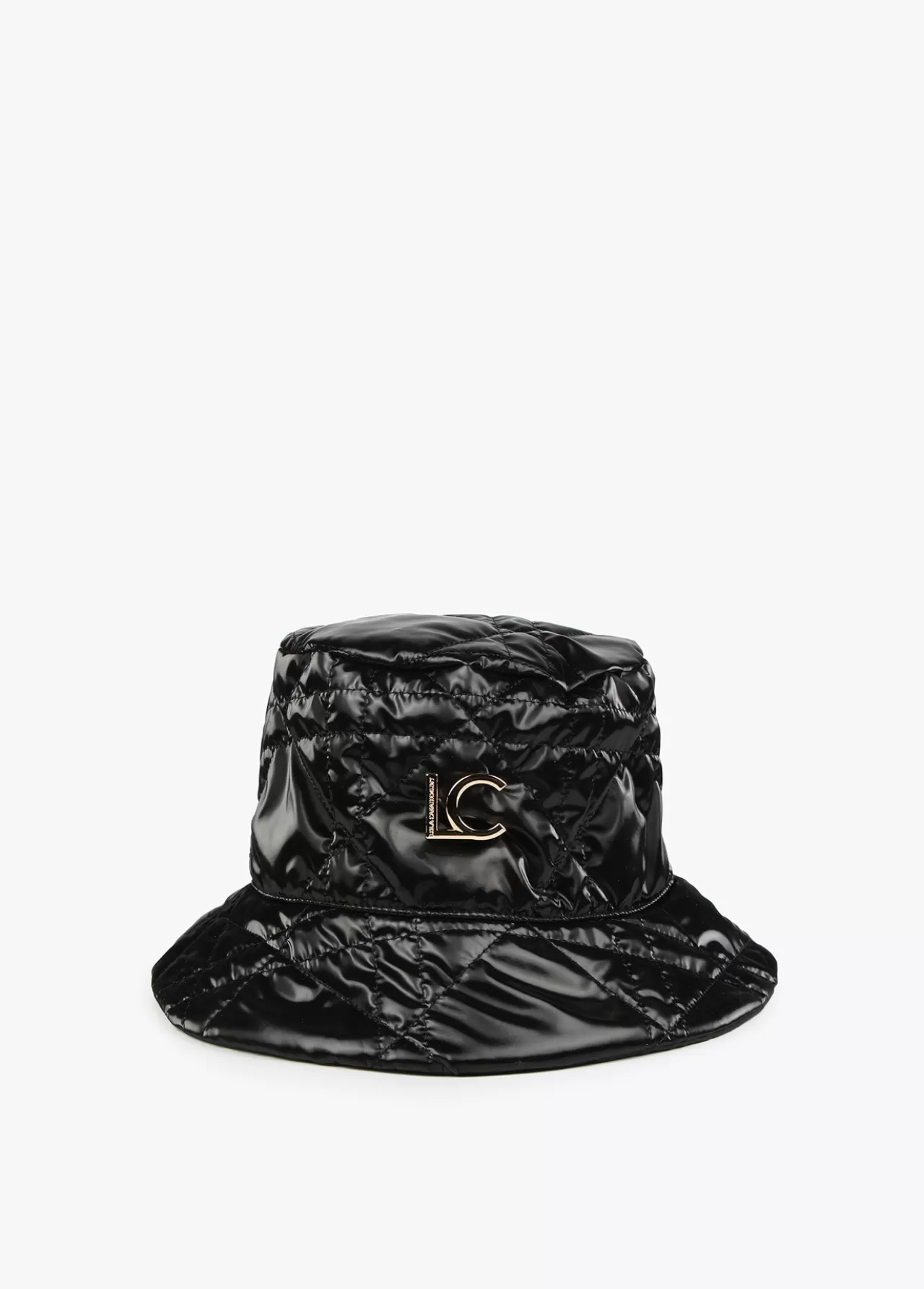 Lola Casademunt Gorro tipo bucket acolchado NEGRO Online