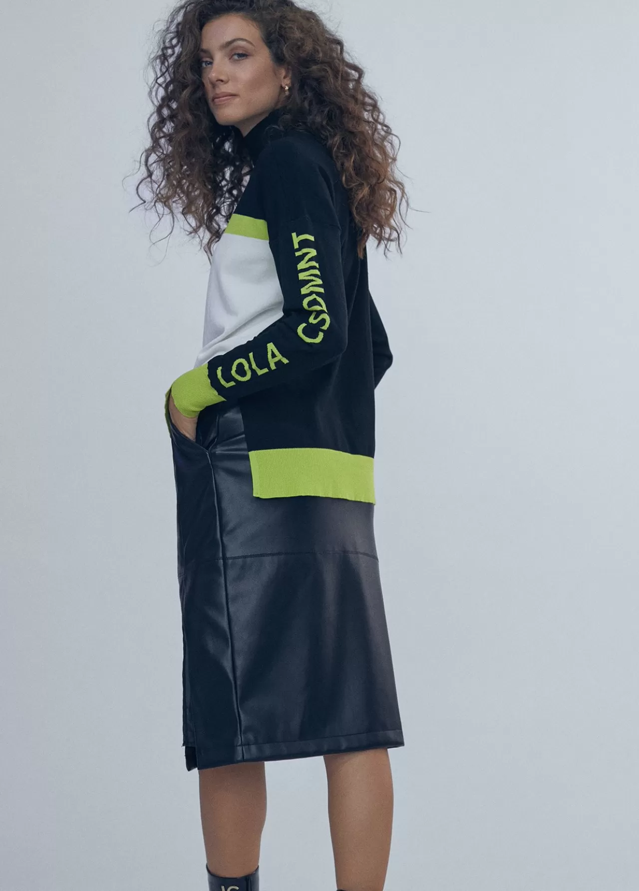 Lola Casademunt Jersey bicolor |  COLECCIÓN LOLA | Lola Casademunt LIMA Cheap