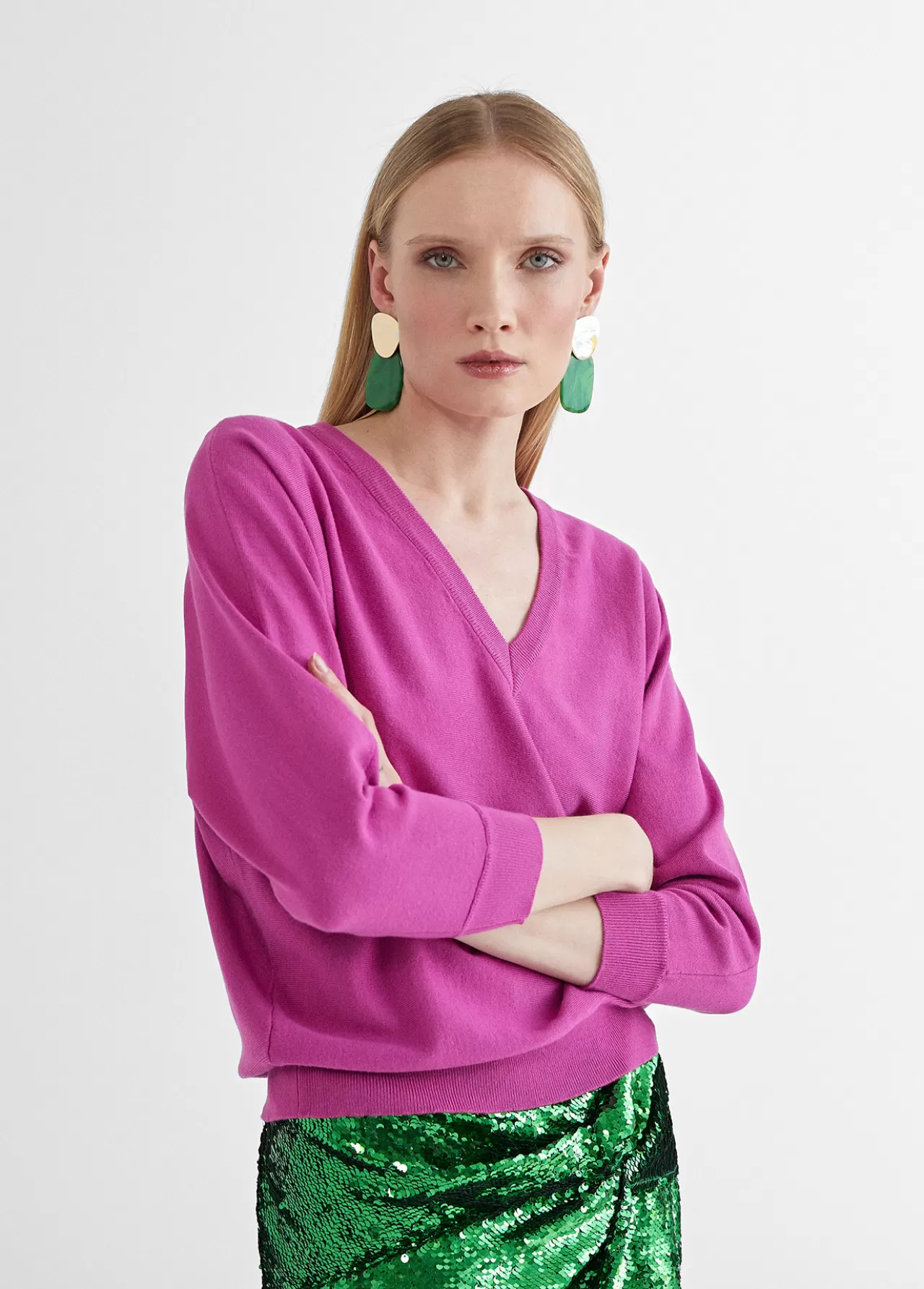 Lola Casademunt Jersey monocolor ROSA Online