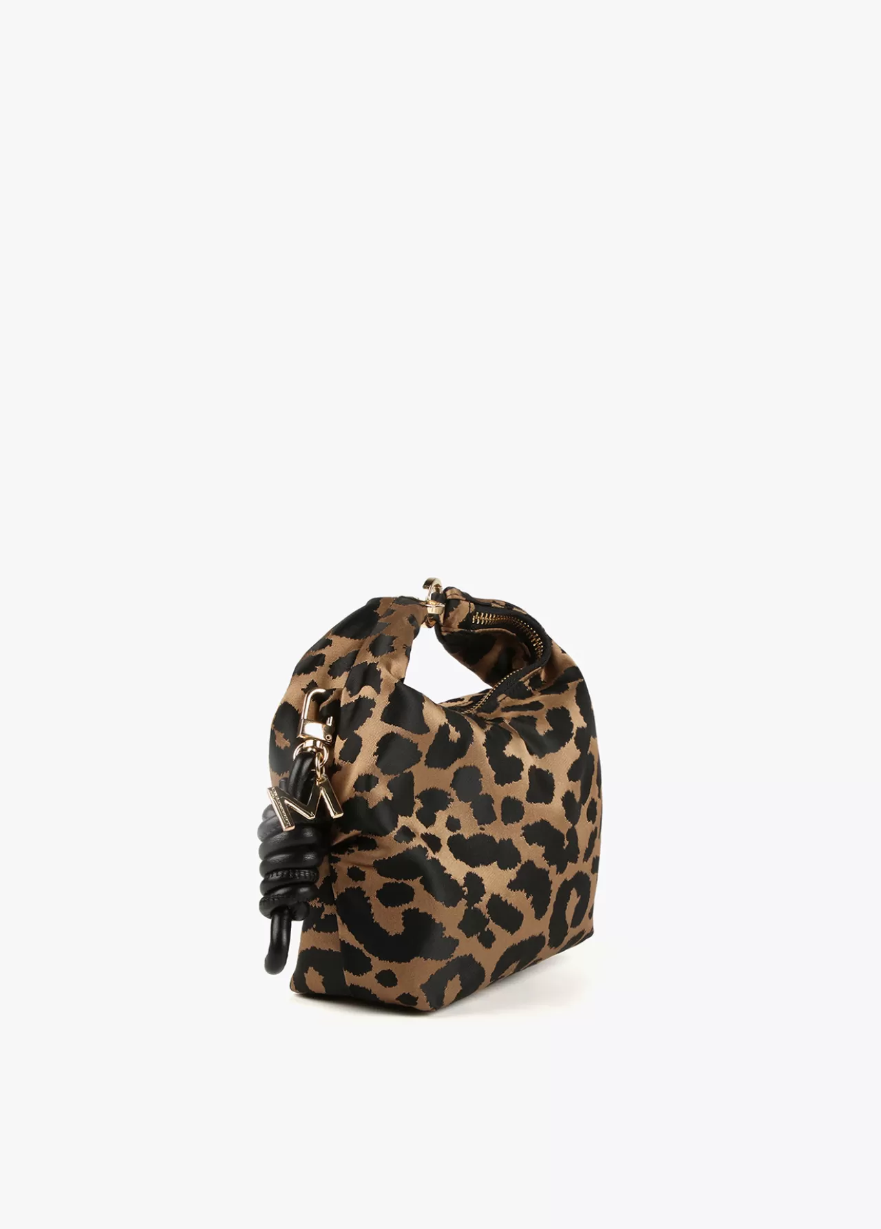 Lola Casademunt Mini bolso animal print MARRON-NEGRO Flash Sale