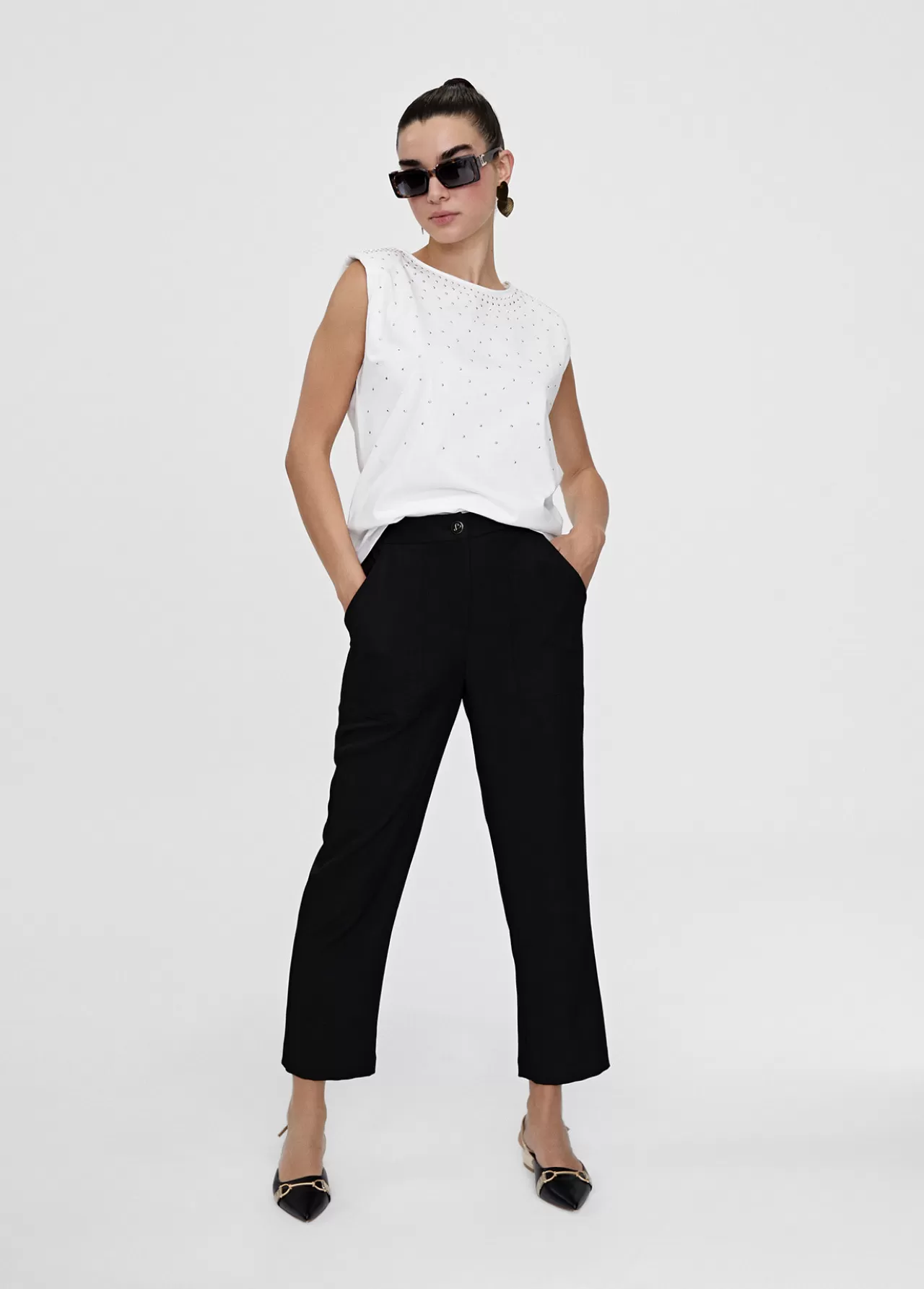 Lola Casademunt Pantalón NEGRO Best Sale