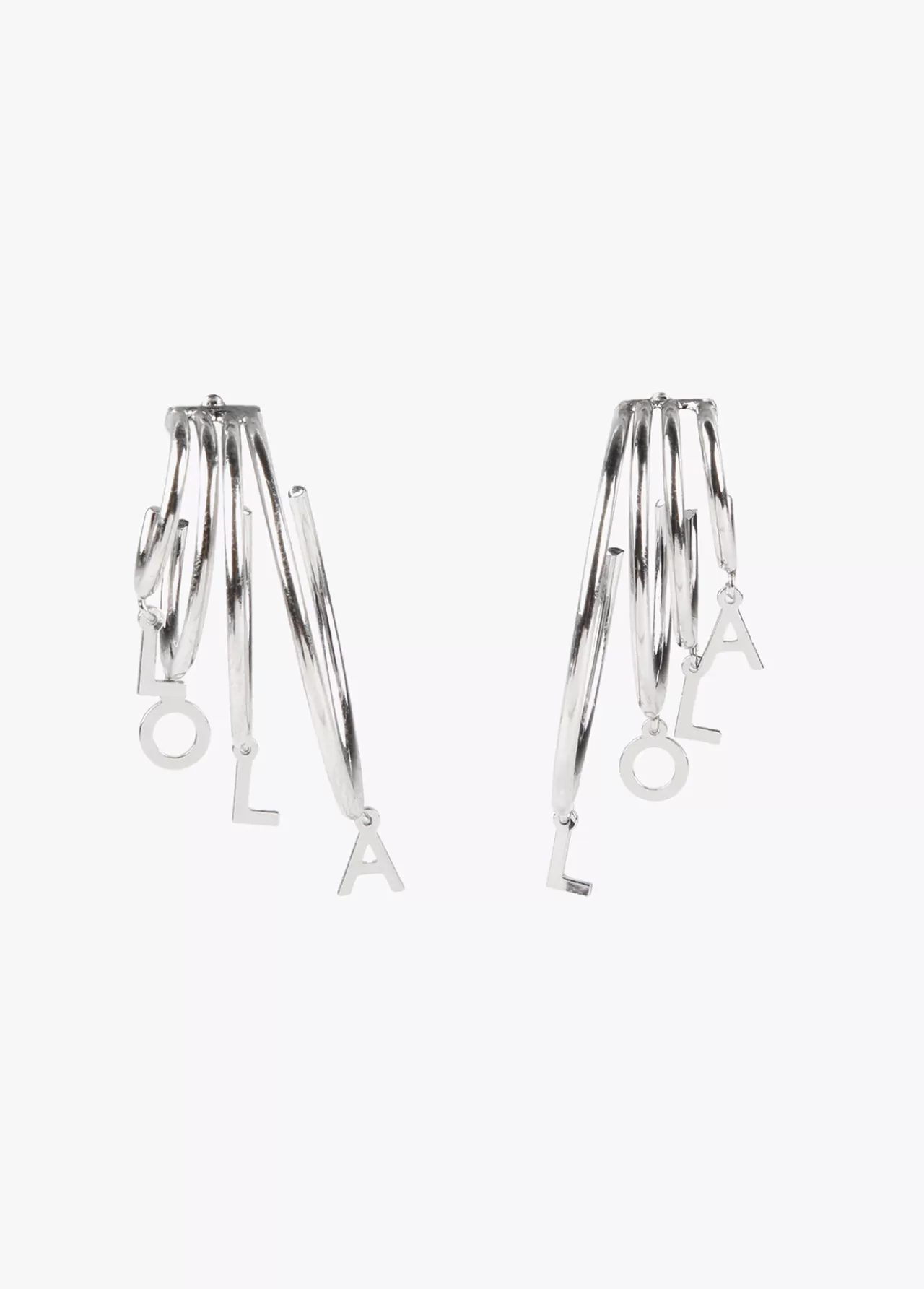 Lola Casademunt Pendientes 4 aros DORADO New