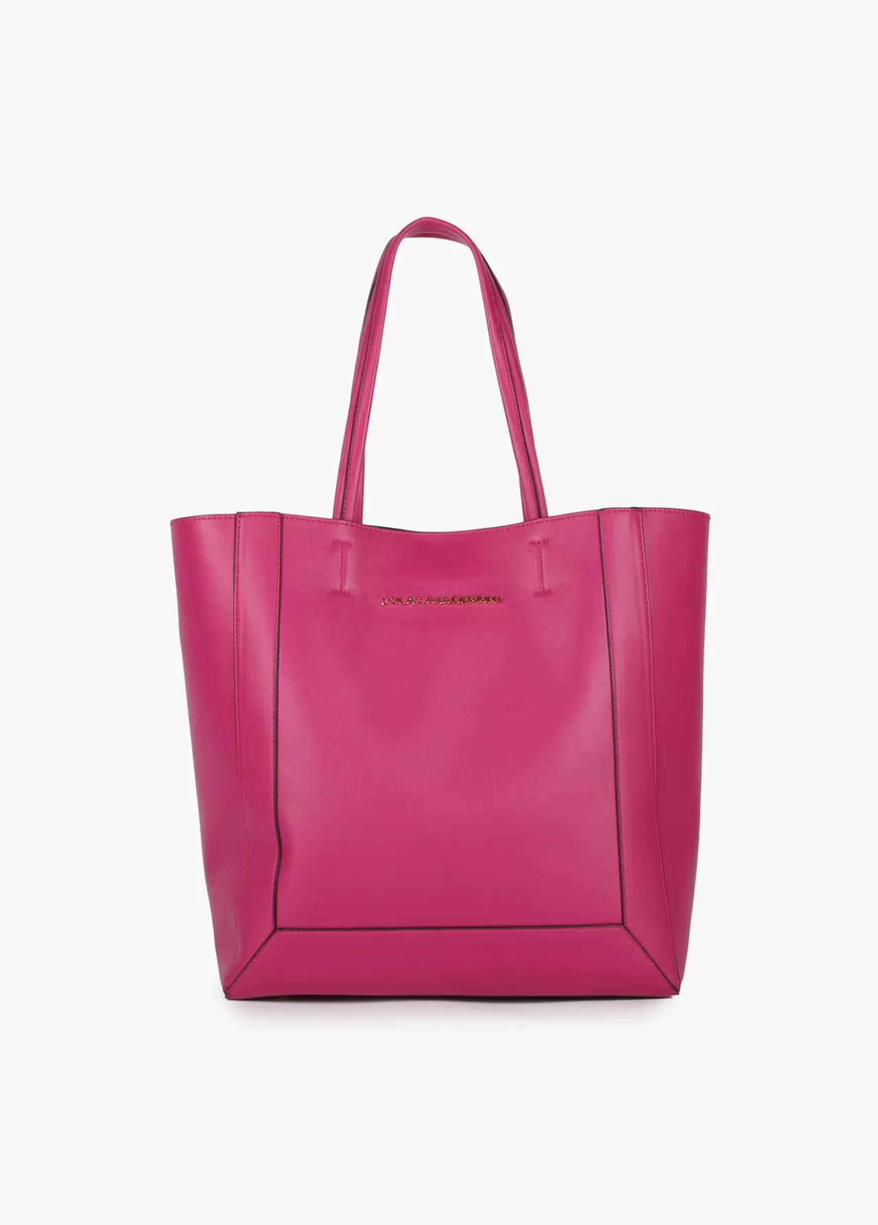 Lola Casademunt Shopper efecto piel FUCSIA Best