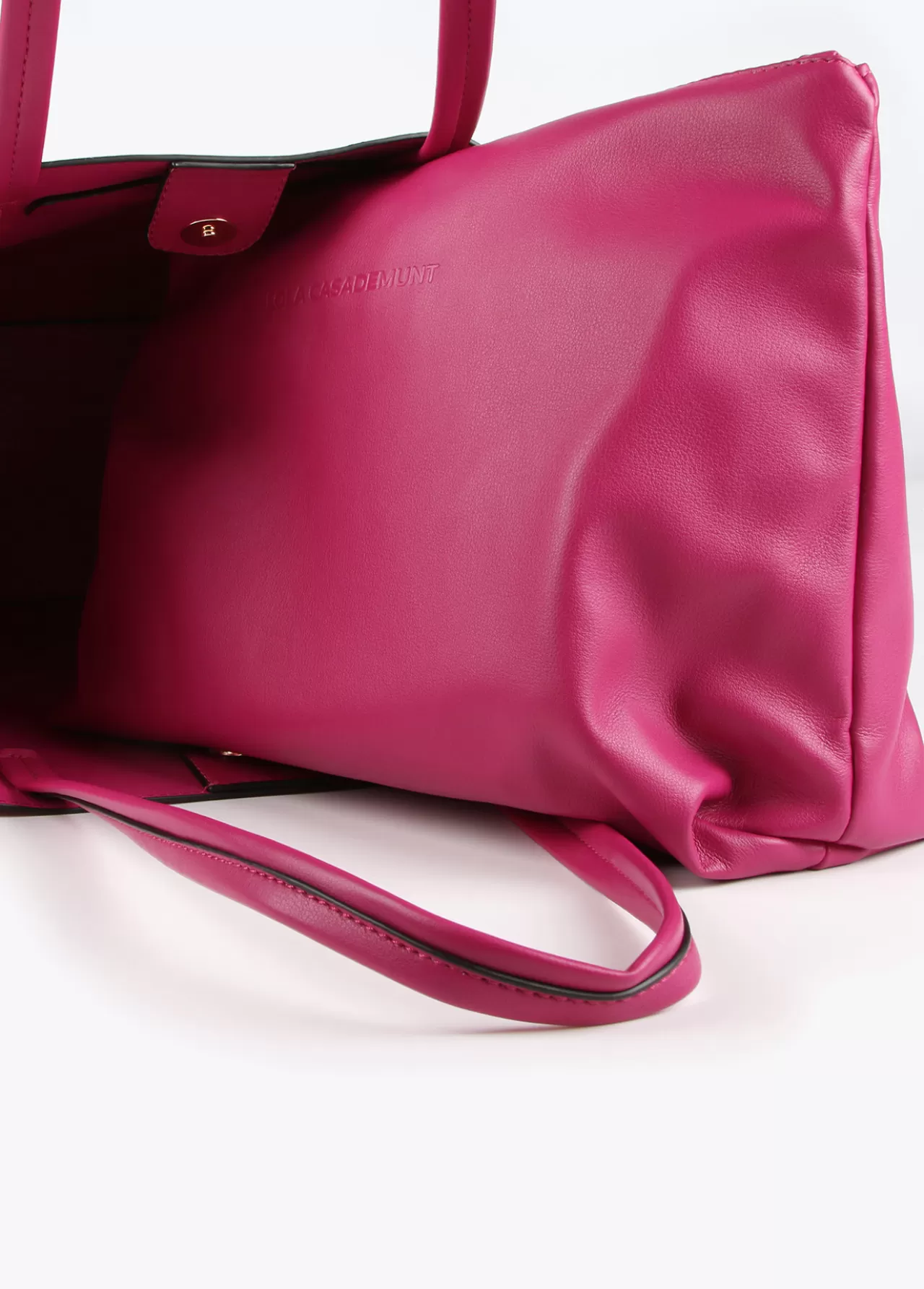 Lola Casademunt Shopper efecto piel FUCSIA Best