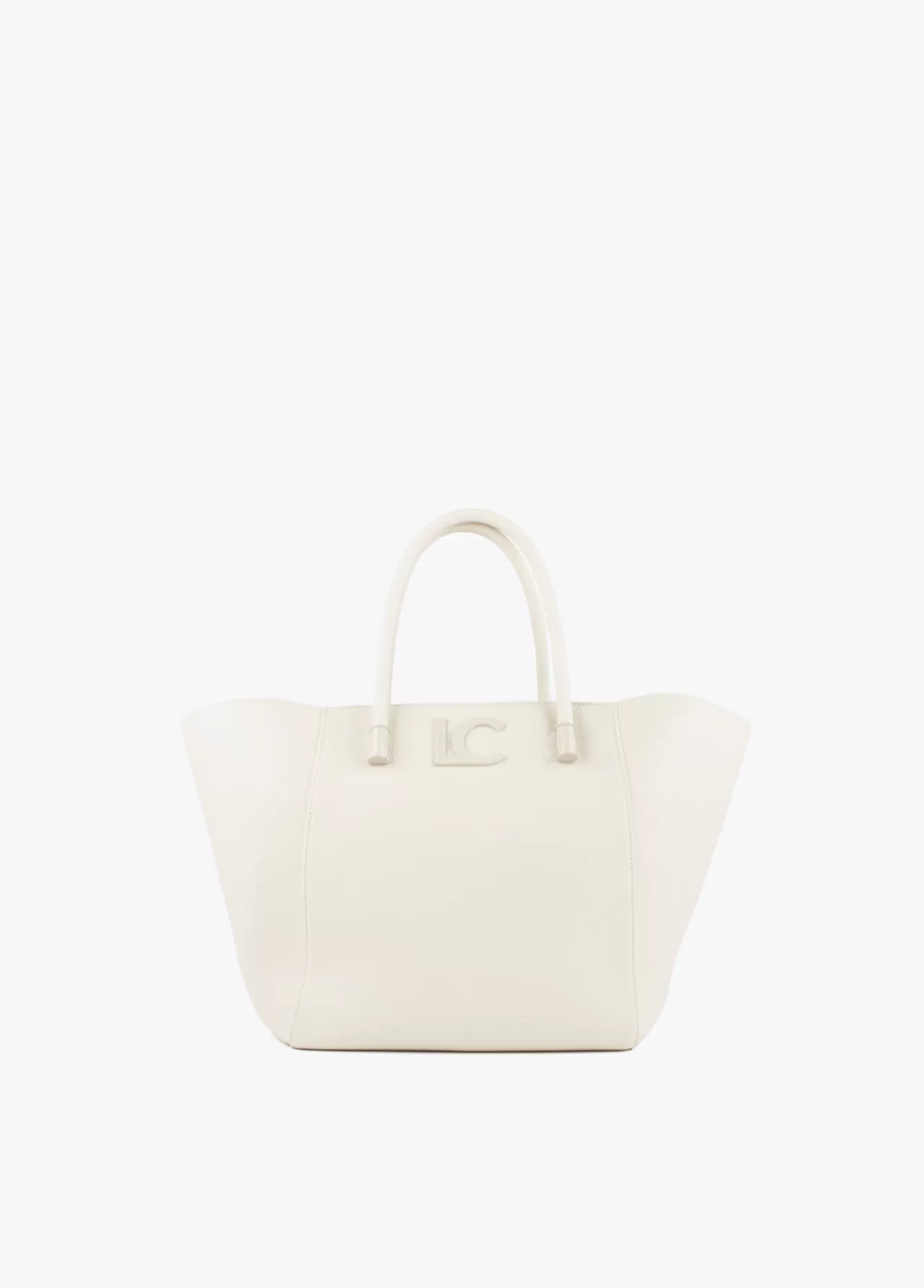 Lola Casademunt Shopper efecto piel granulado CRUDO Shop