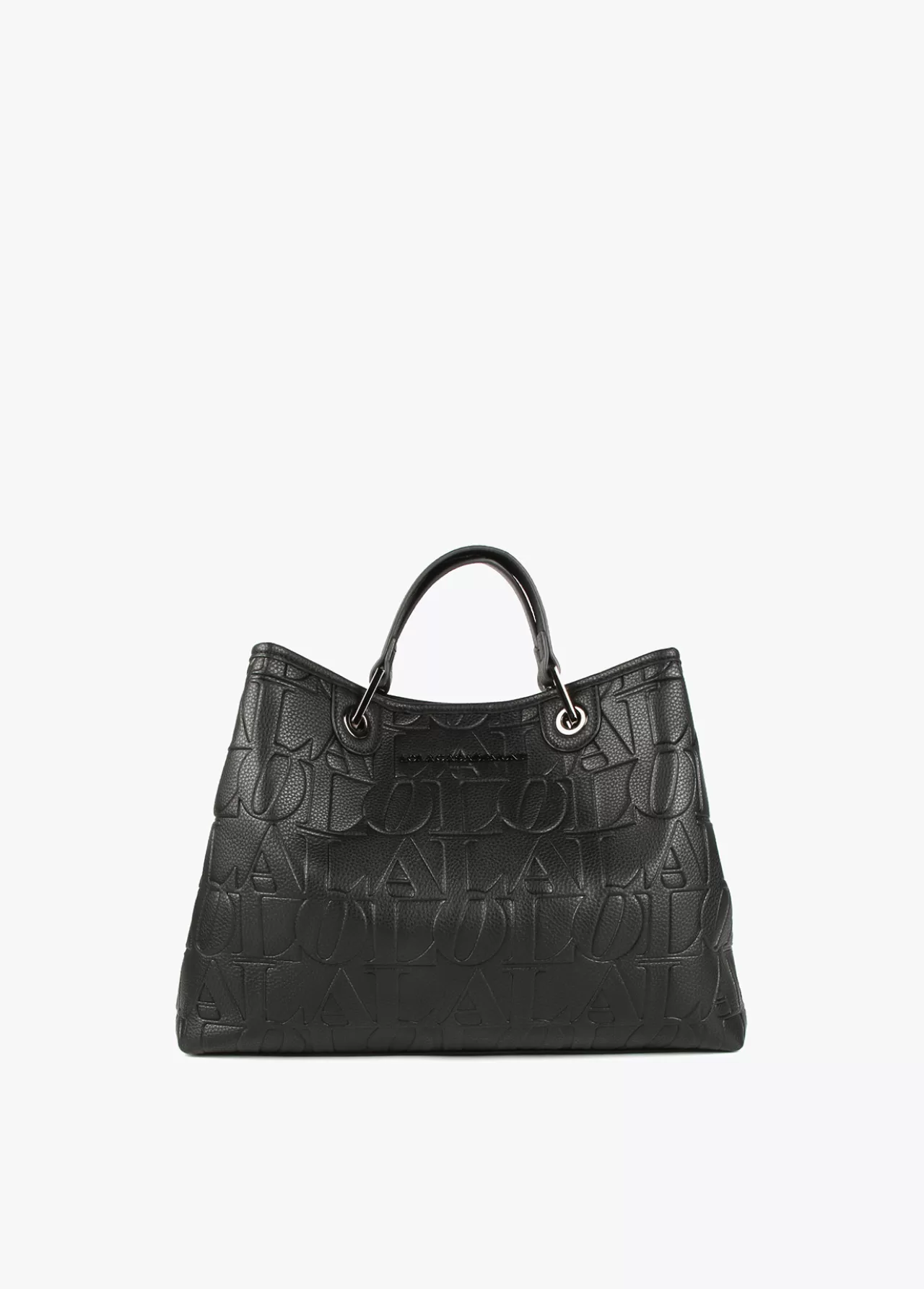 Lola Casademunt Shopper grabado NEGRO Outlet