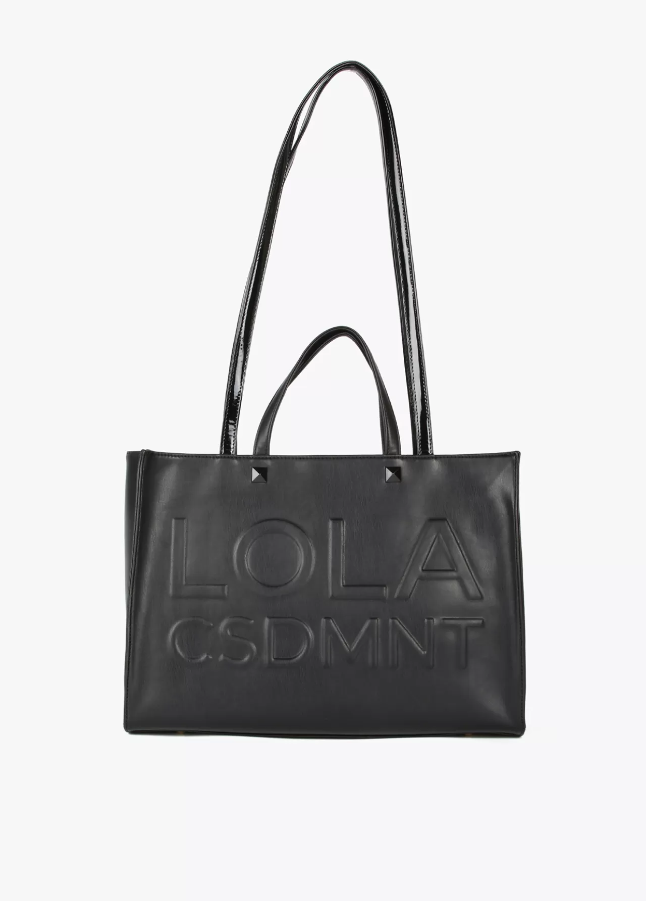 Lola Casademunt Shopper logo relieve KAKI Online